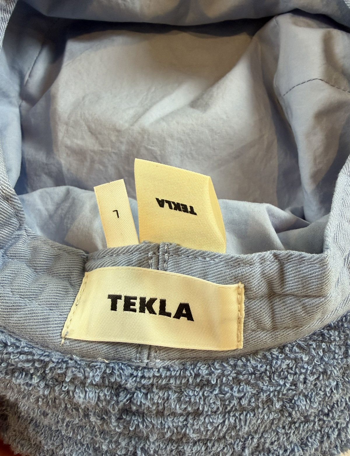 Tekla Tekla Terry bucket hat Size ONE SIZE - 5 Thumbnail