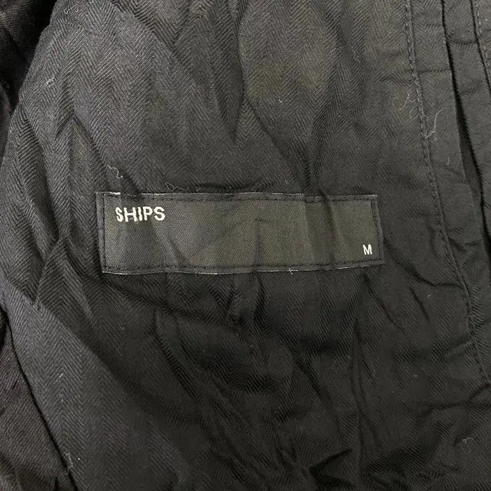 SHIPS Vtg SHIPS JAPAN DESIGNER Minimalist Motorcycle Jacket Coat Size US M / EU 48-50 / 2 - 4 Thumbnail