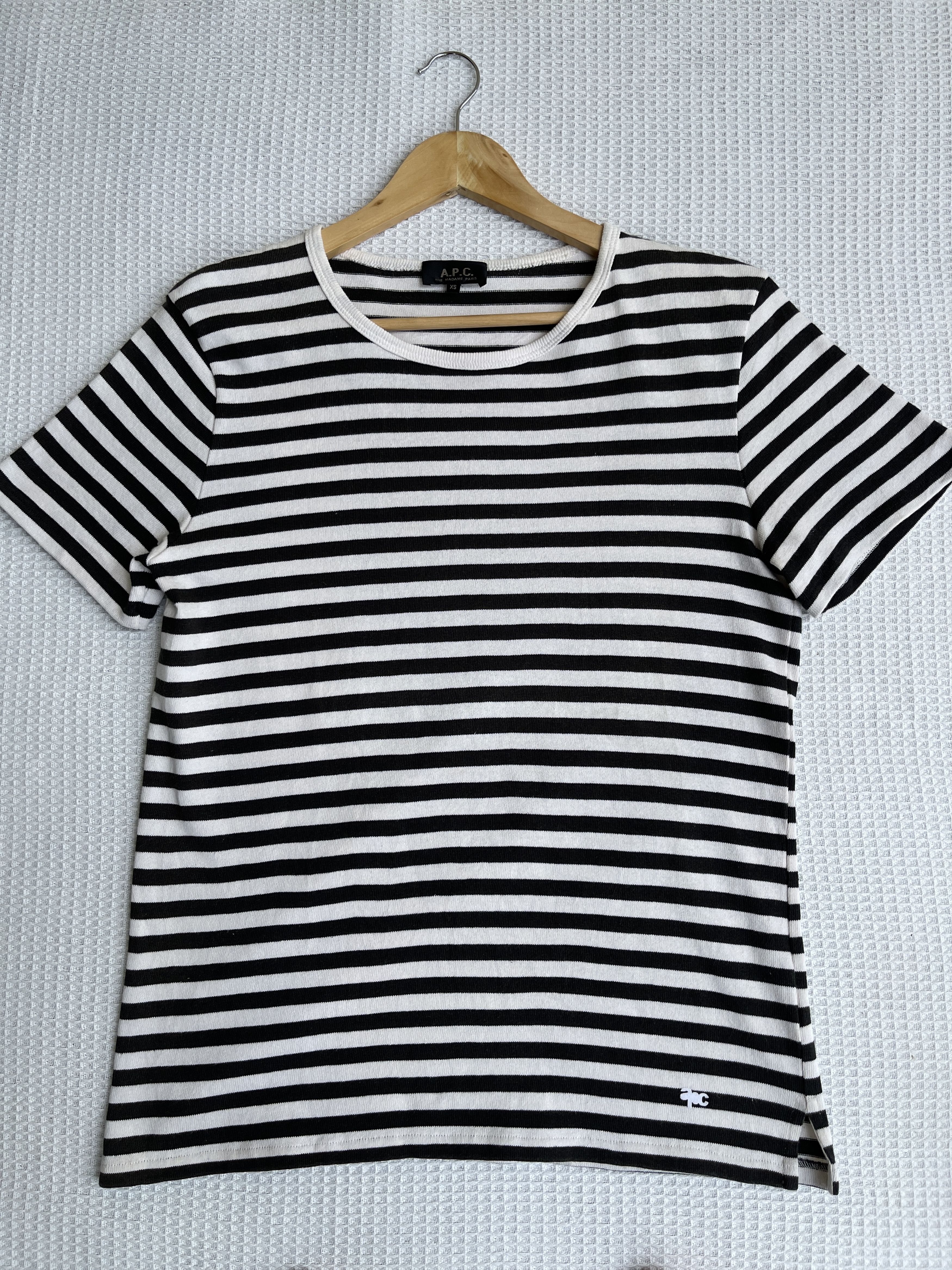 A.P.C. Rare‼️Vintage APC Striped T Shirt Size US XS / EU 42 / 0 - 9 Thumbnail