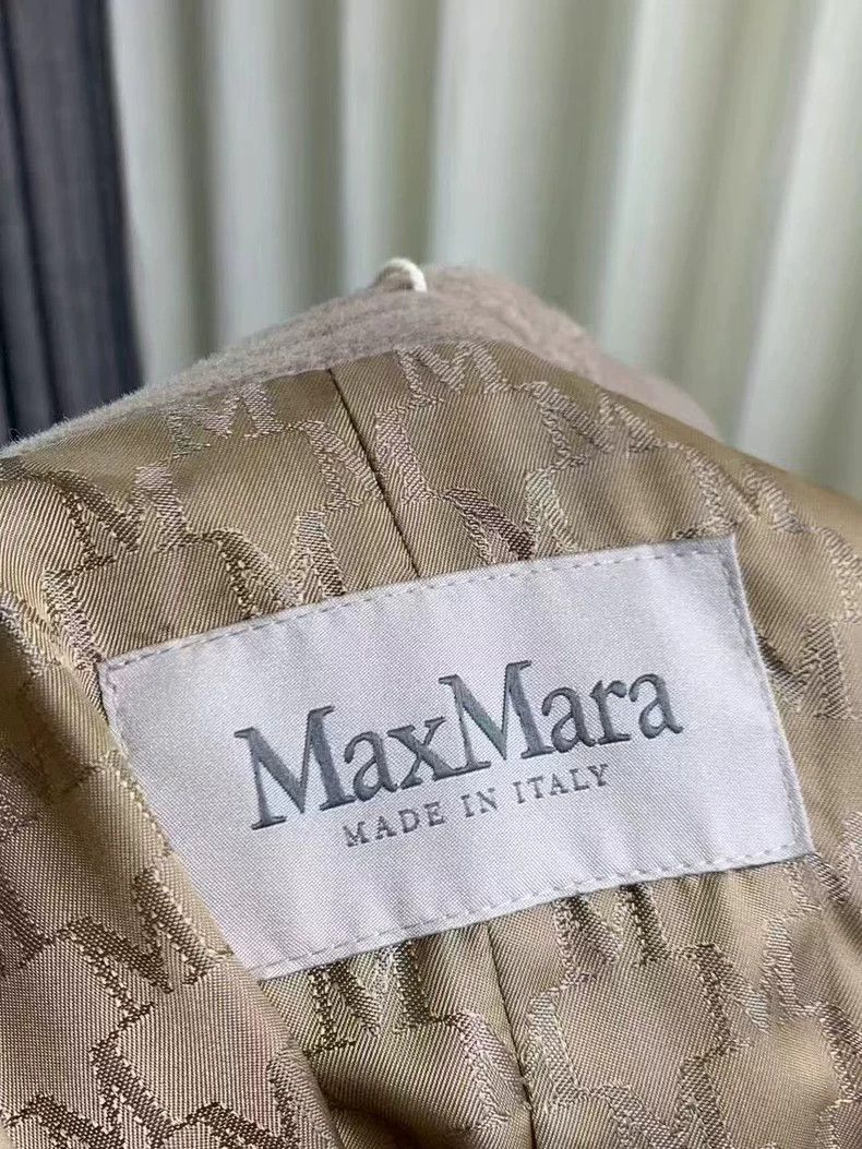 Max Mara Max Mara Classic 101801 Wool Overcoat Size S / US 4 / IT 40 - 6 Thumbnail