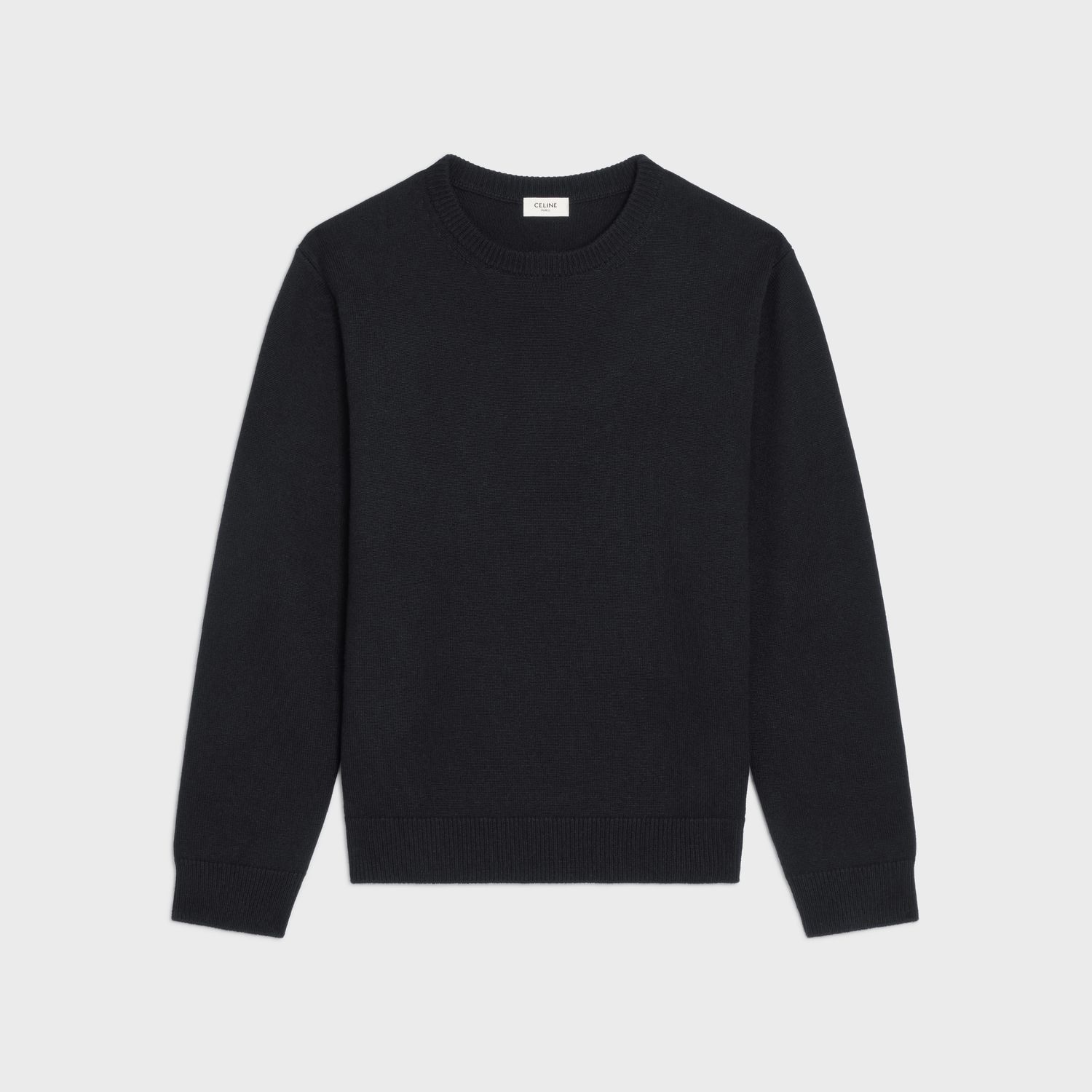 Celine Crew Neck Sweater in Heritage Cashmere Black Size US M / EU 48-50 / 2 - 1 Thumbnail