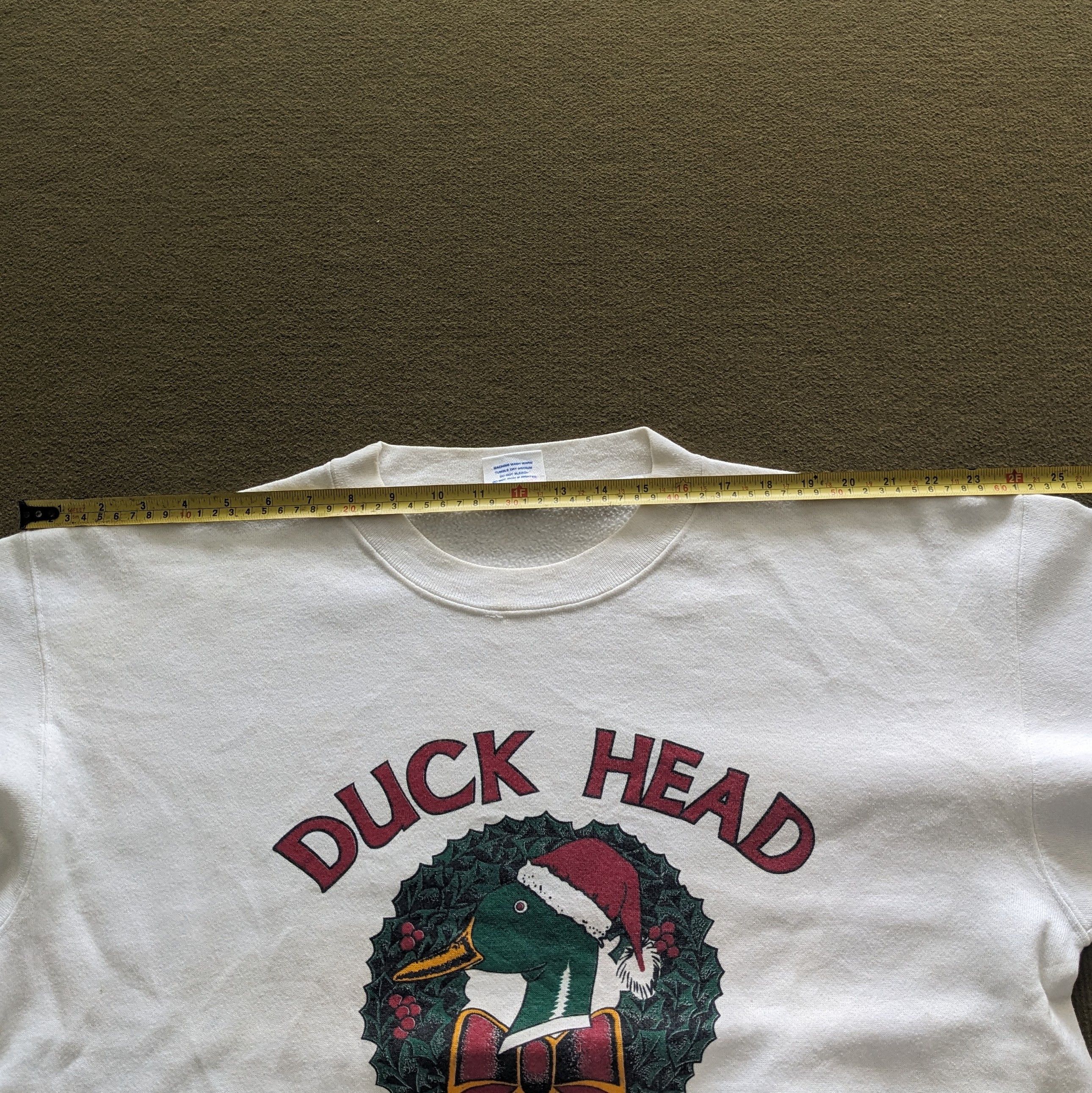 Other Vintage DUCK HEAD CHRISTMAS Sweatshirt Size US L / EU 52-54 / 3 - 5 Thumbnail