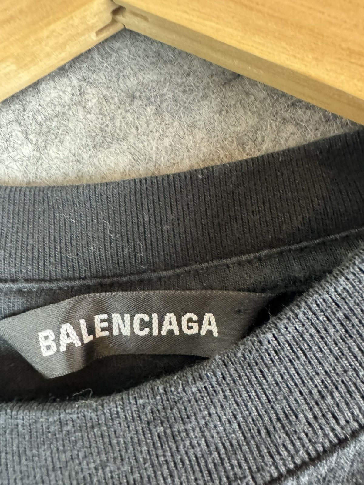 Balenciaga Balenciaga embroidered sponsor logo tshirt men XS fits small Size US XS / EU 42 / 0 - 6 Thumbnail