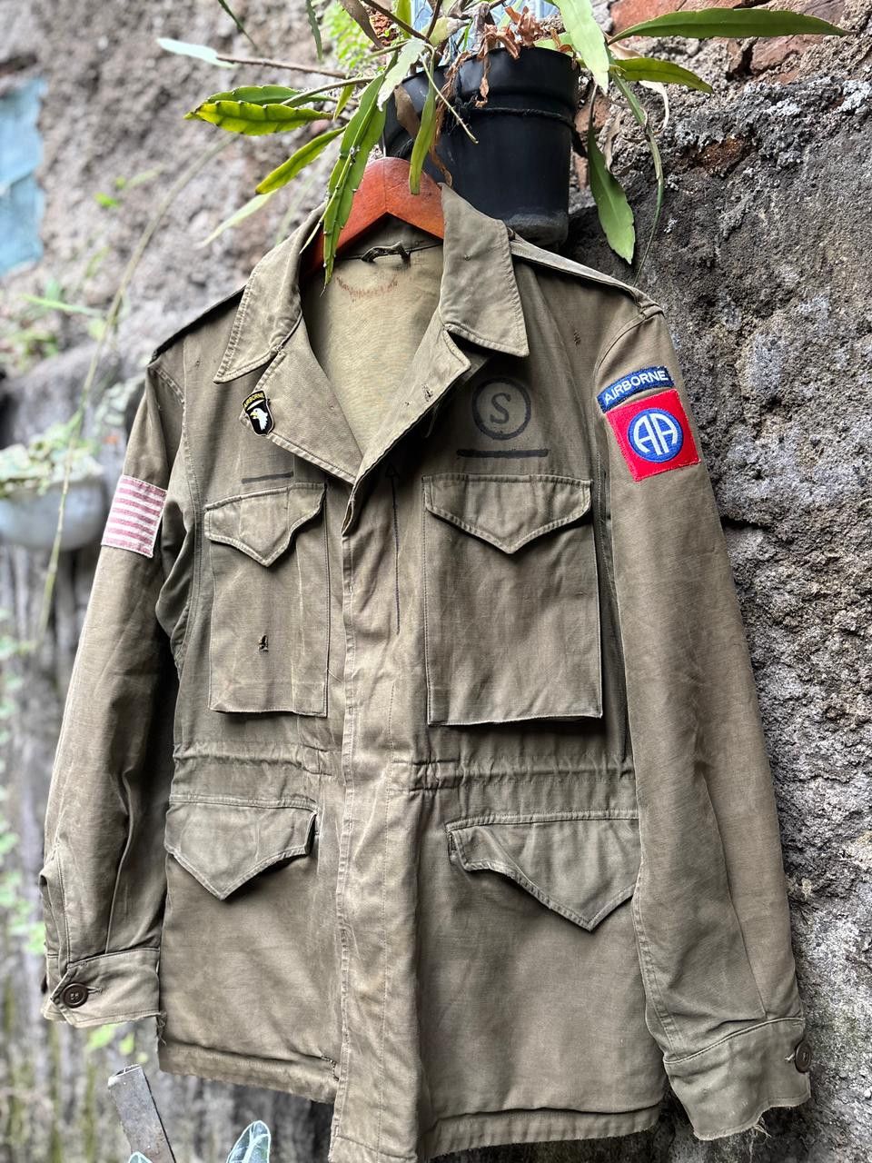 Vintage Vintage Field Jacket WWII 11th Air Bone M43 KIA Original Size US L / EU 52-54 / 3 - 1 Thumbnail