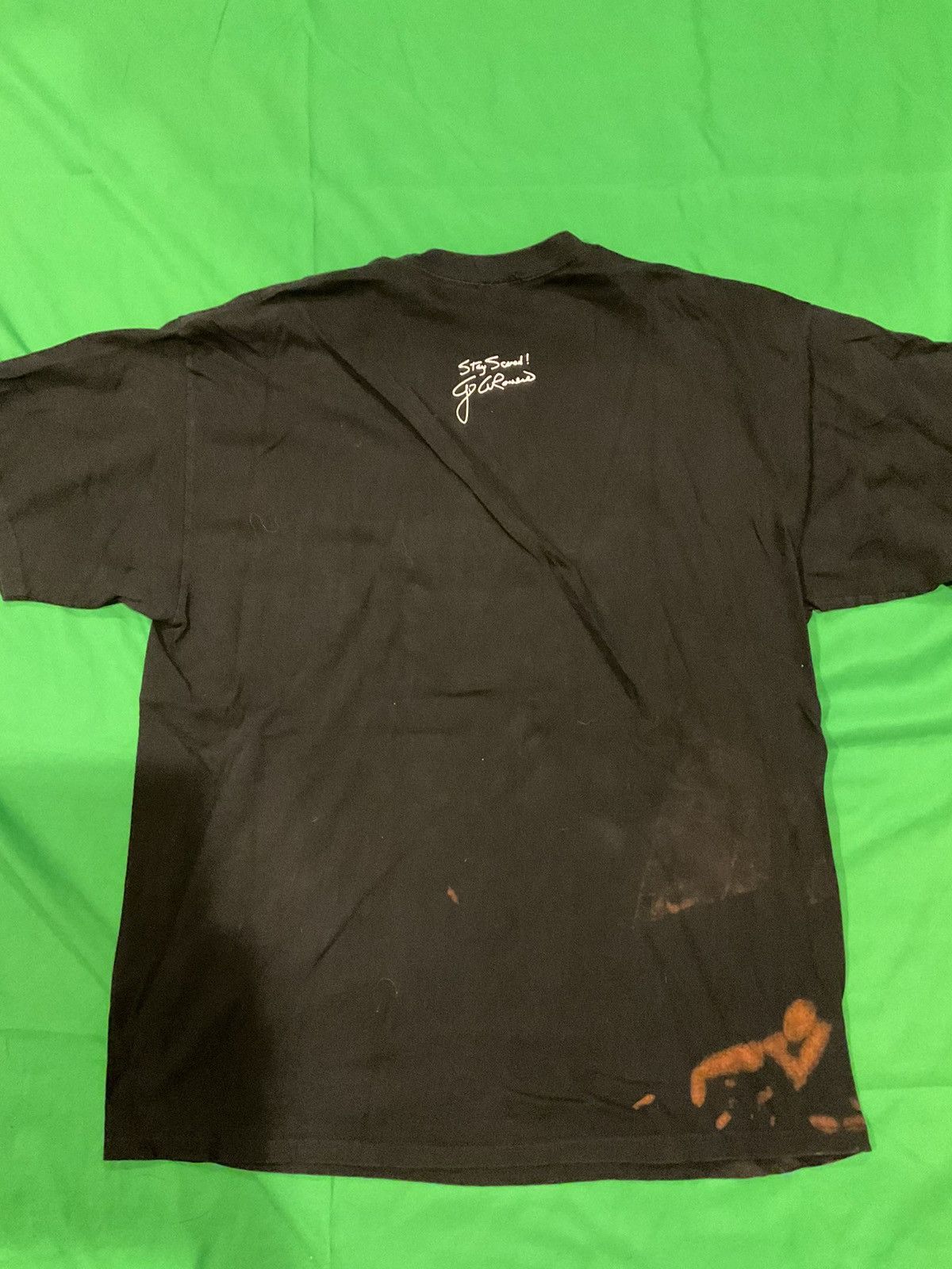 Designer × Vintage 1998 George Romero's "Land of the Dead" black t-shirt Size US L / EU 52-54 / 3 - 2 Thumbnail