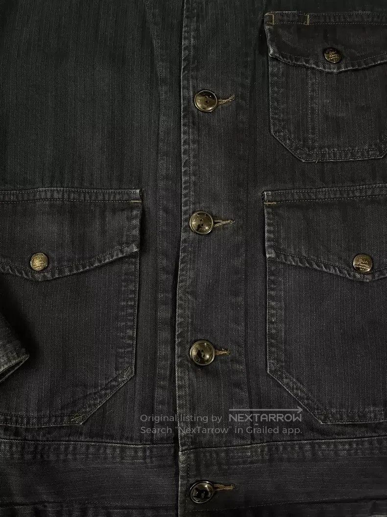 RRL Ralph Lauren RRL Ralph Lauren Exclusive blue dye jacket, Depp's same he Size US S / EU 44-46 / 1 - 6 Thumbnail