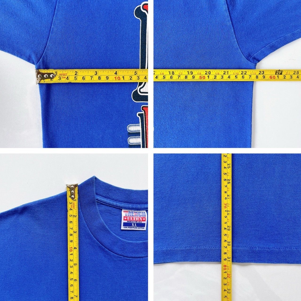 Vintage 90s New York Rangers NHL t-shirt/ XL Size US XL / EU 56 / 4 - 9 Thumbnail