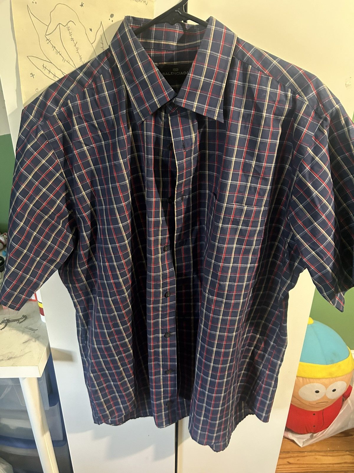 Balenciaga Balenciaga Office button up Size US M / EU 48-50 / 2 - 2 Thumbnail