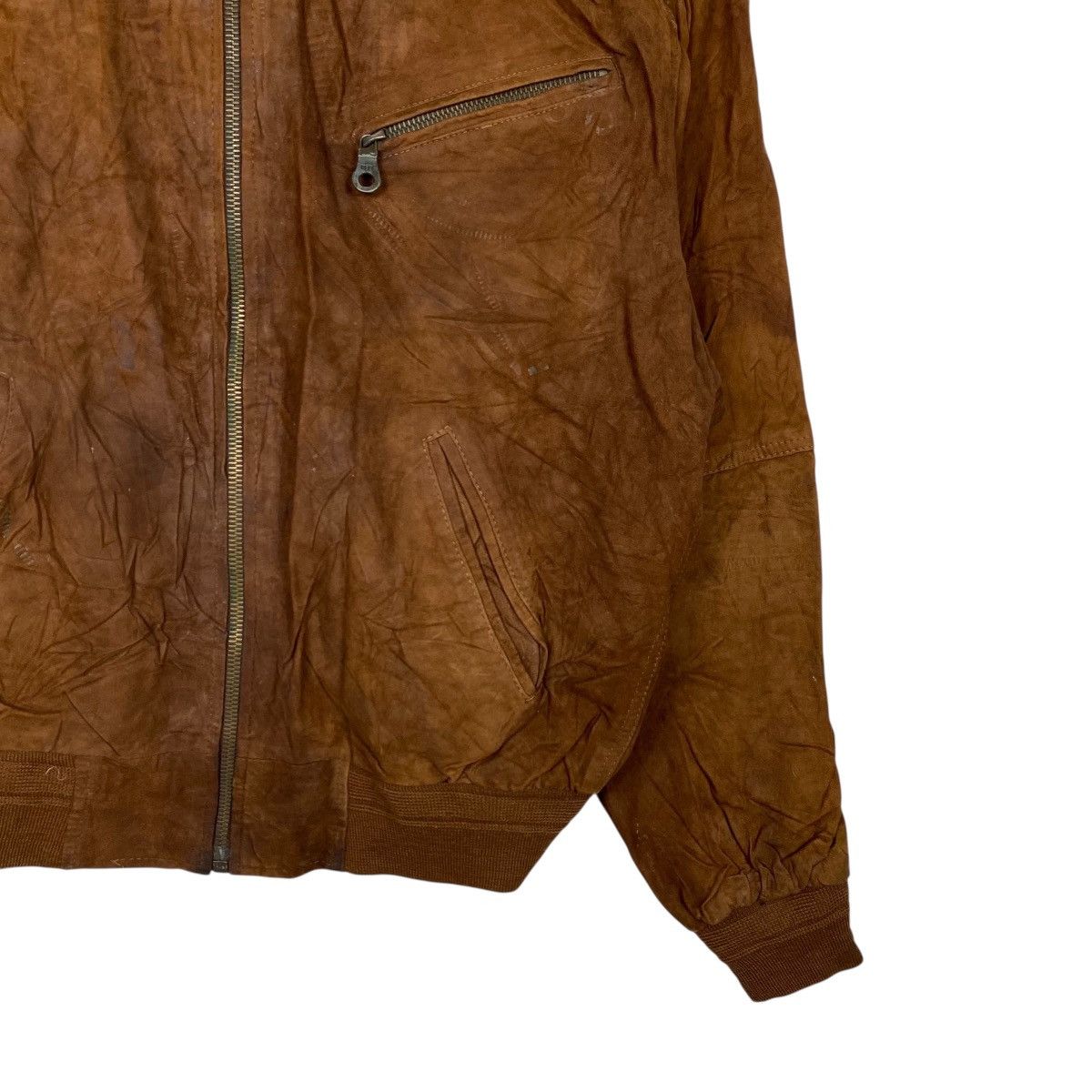 Other Vintage suede leather bomber jacket Size US M / EU 48-50 / 2 - 4 Thumbnail
