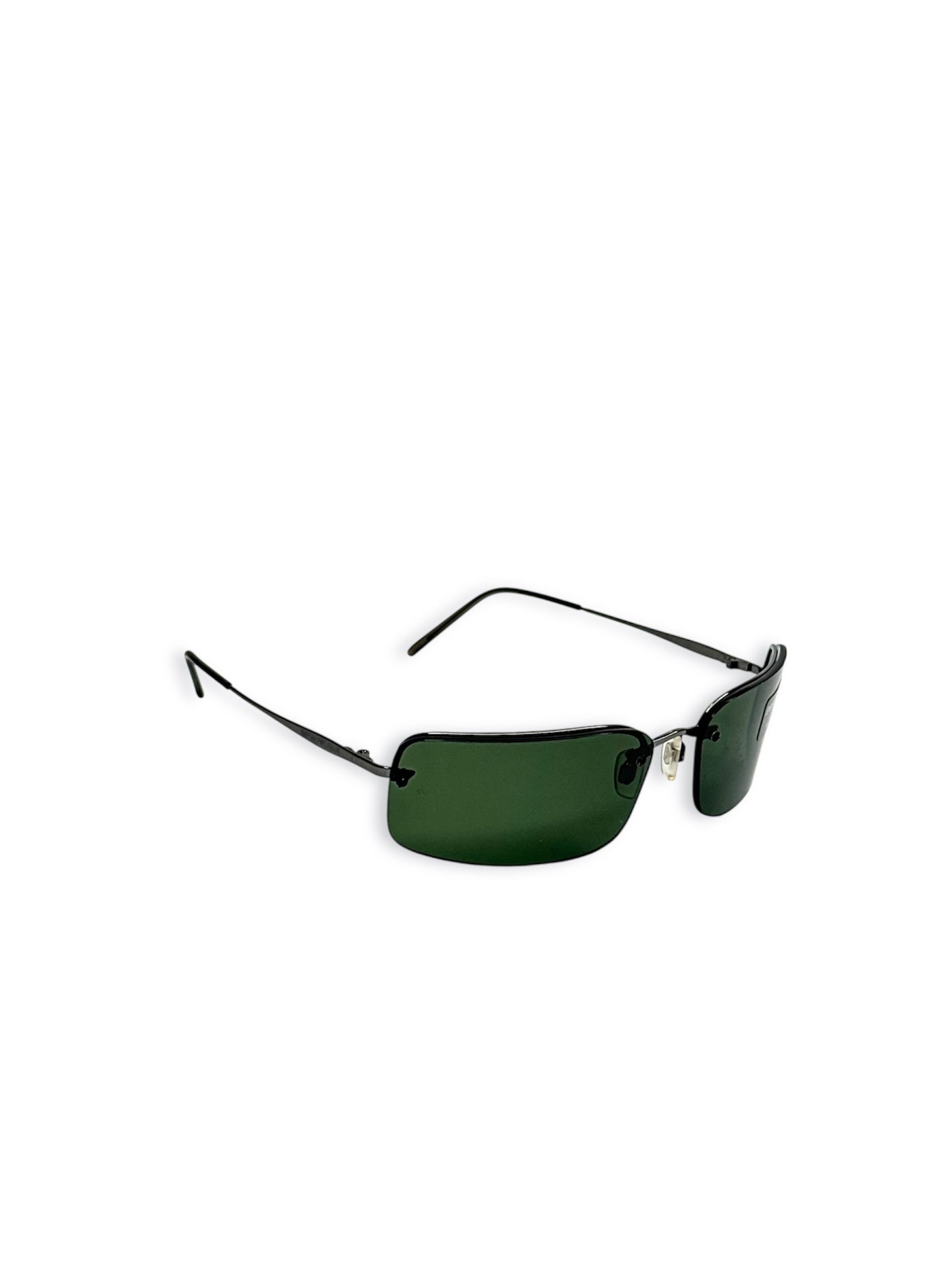 Emporio Armani Emporio Armani UV Shaded Slim Steel Sunglasses Size ONE SIZE - 2 Thumbnail