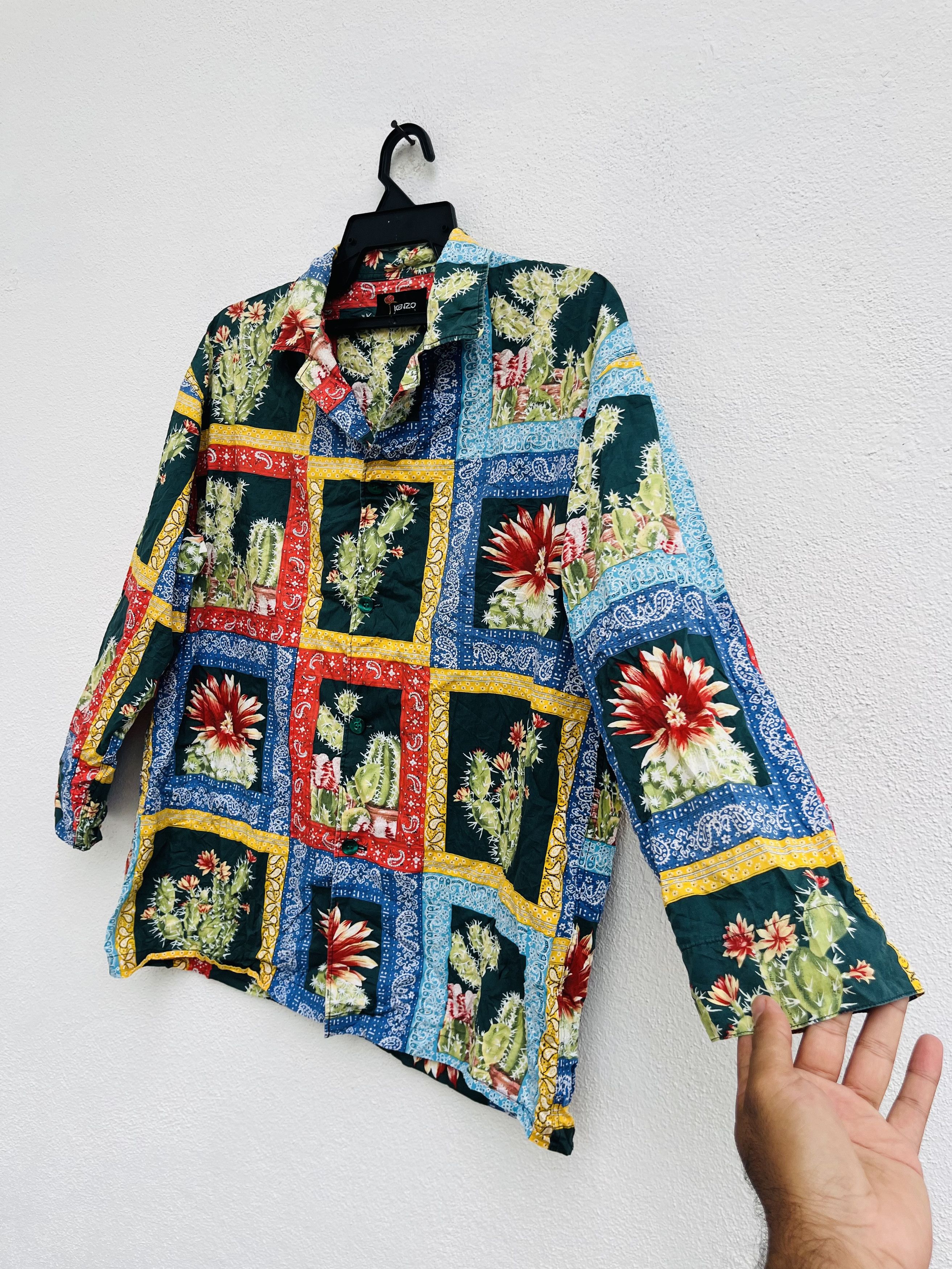 Kenzo Vintage Kenzo Multicolour Designer Fashion Style Size US M / EU 48-50 / 2 - 5 Thumbnail