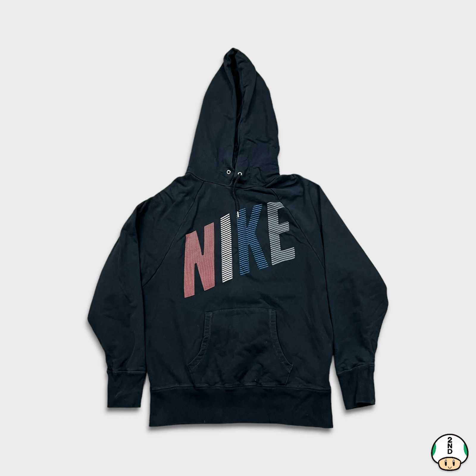 Nike × Vintage Nike Sportswear Hoodie Medium Pullover Hooded Sweatshirt Size US L / EU 52-54 / 3 - 1 Thumbnail