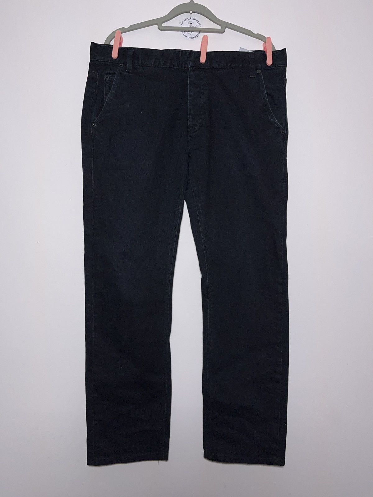 image of Prada 2007 Straight Deep Indigo Jeans High Quality Denim, Men's (Size 36)