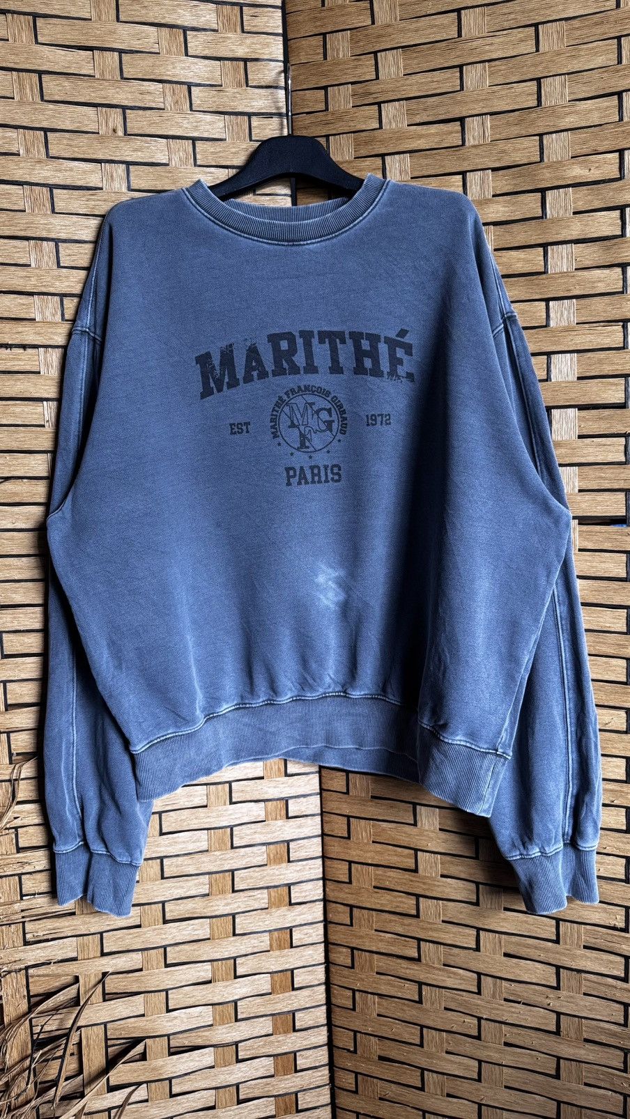 Marithe + Francois Girbaud Vintage Marithe & Francois Girbaud Crewneck Sweatshirt Size US XL / EU 56 / 4 - 1 Thumbnail