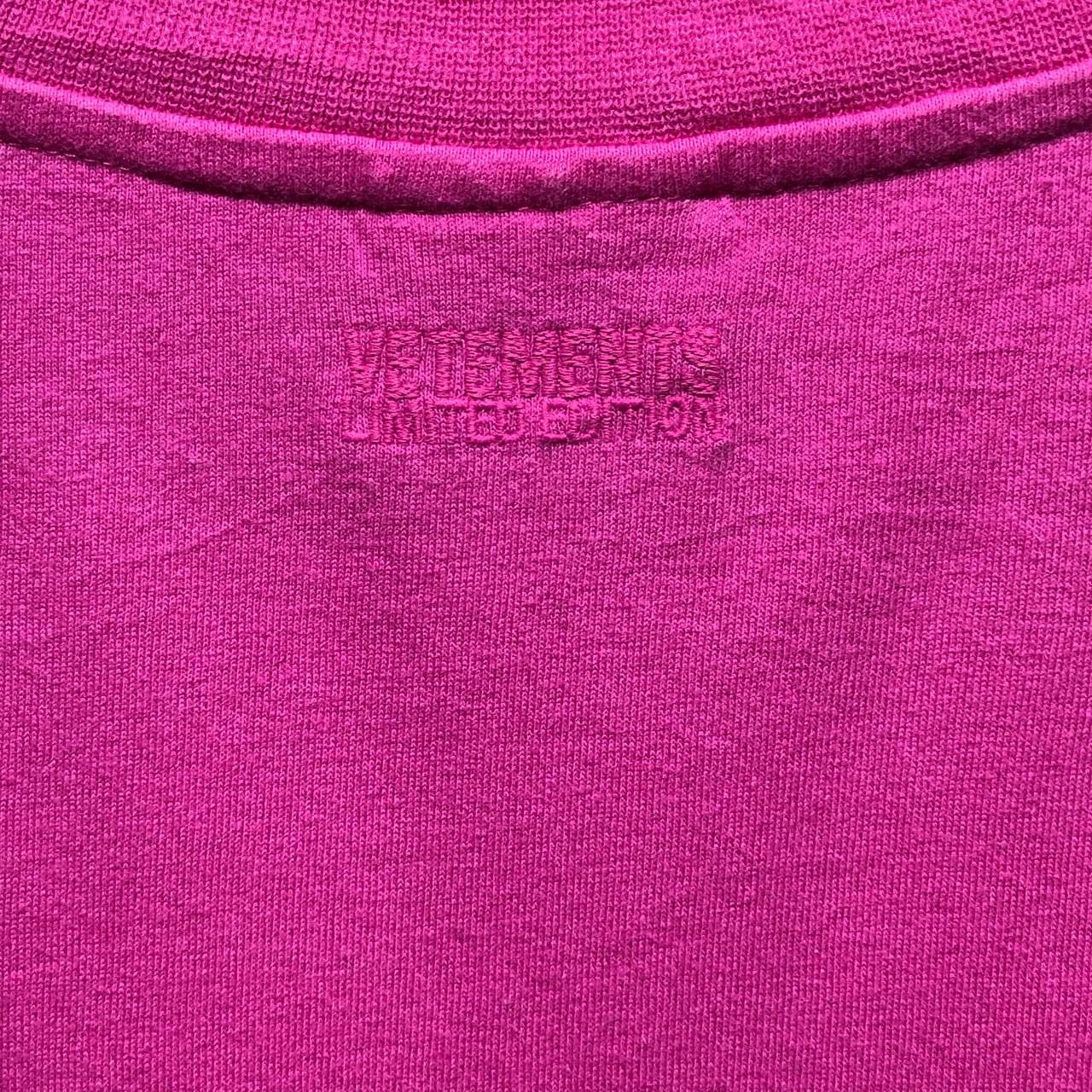 Vetements Vetements Limited Edition tee fit 3XL Size US XXL / EU 58 / 5 - 8 Thumbnail