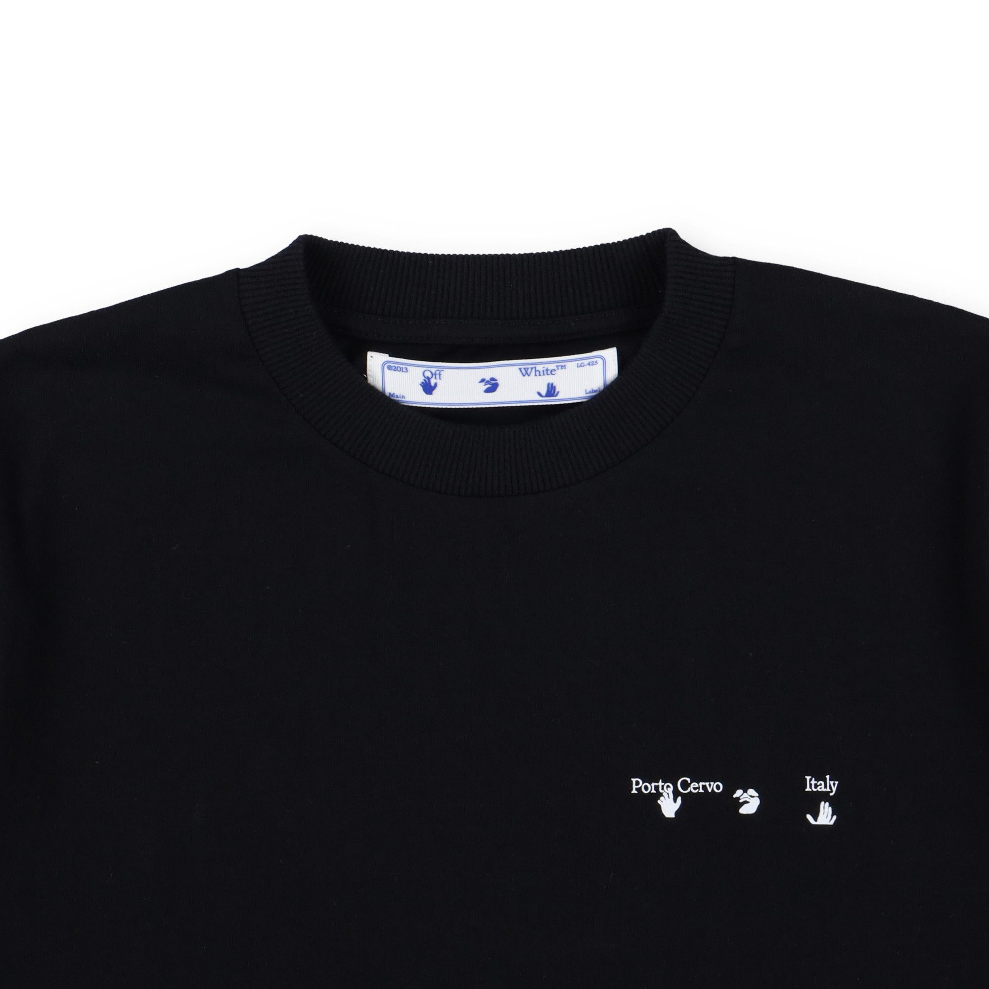 Off-White Black Porto Cervo Exclusive Arrows T-Shirt Size XS / US 0-2 / IT 36-38 - 3 Thumbnail