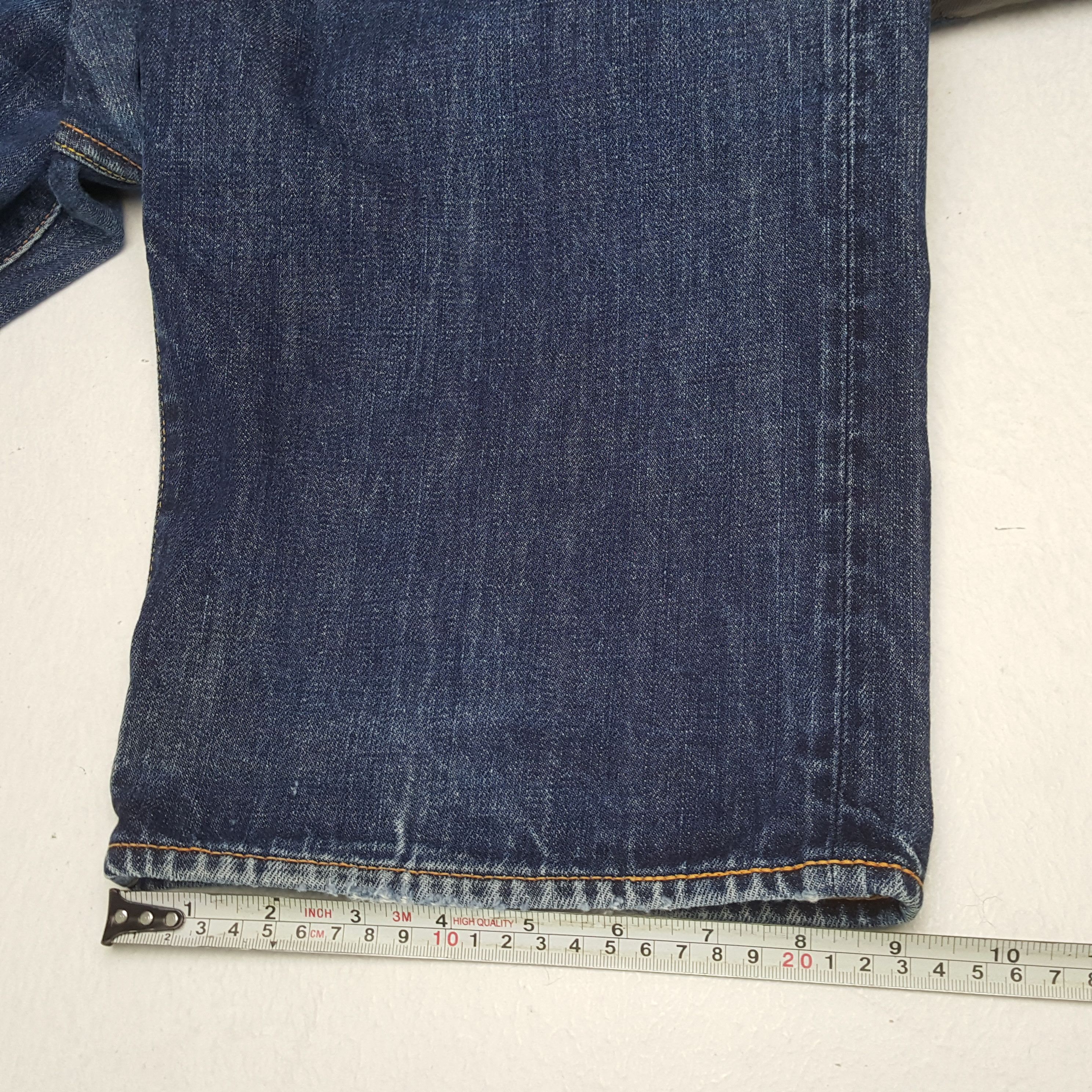 Japanese Brand × Vintage EVISU Japanese Brand Fashion Style Custom Daicock Jeans Size US 35 - 11 Thumbnail