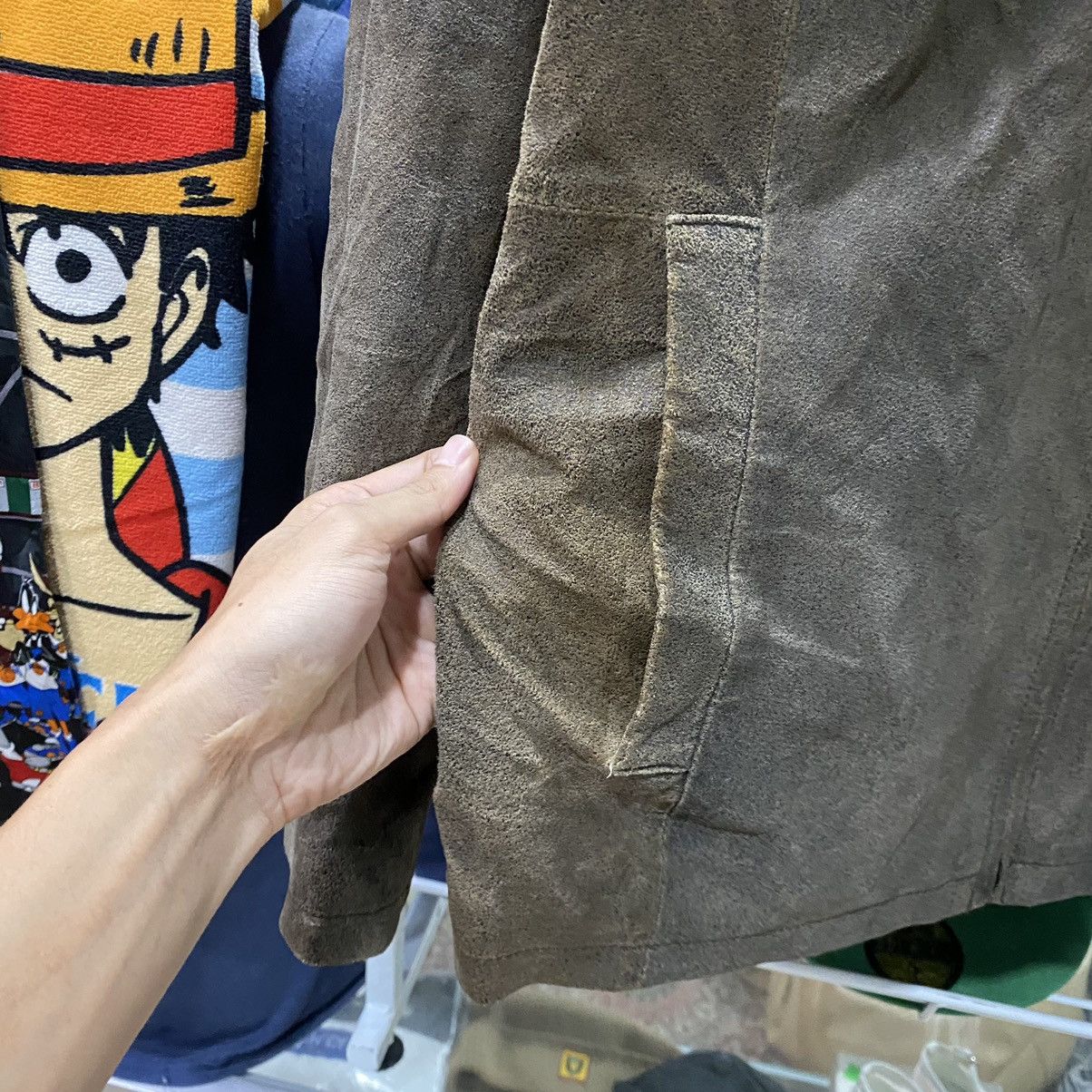 Boy London Rare Vintage 90s Boy London Suede Leather Jackets Size US L / EU 52-54 / 3 - 5 Thumbnail