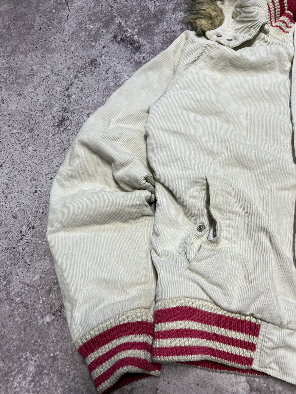 O'Neill Y2K Vintage Oneill Faux Fur Hoodie Jacket lgb if6was9 style Size M / US 6-8 / IT 42-44 - 8 Thumbnail