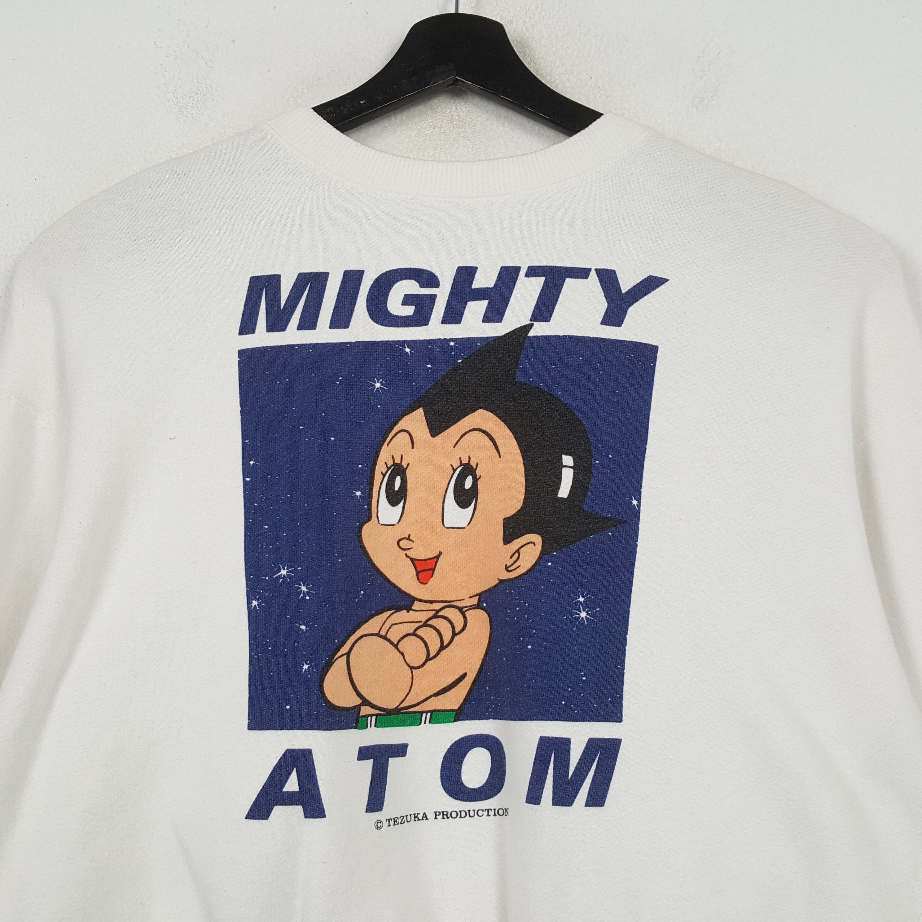 Anime Astro Boy MIGHTY ATOM Vintage Sweatshirt C293N6 Size US L / EU 52-54 / 3 - 2 Thumbnail
