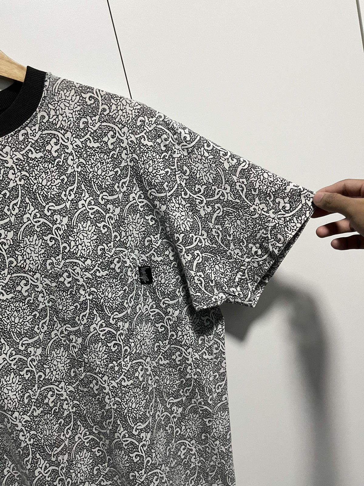 Stussy Vintage 80’s Stussy TomTom Black & White Fullprint Size US S / EU 44-46 / 1 - 6 Thumbnail
