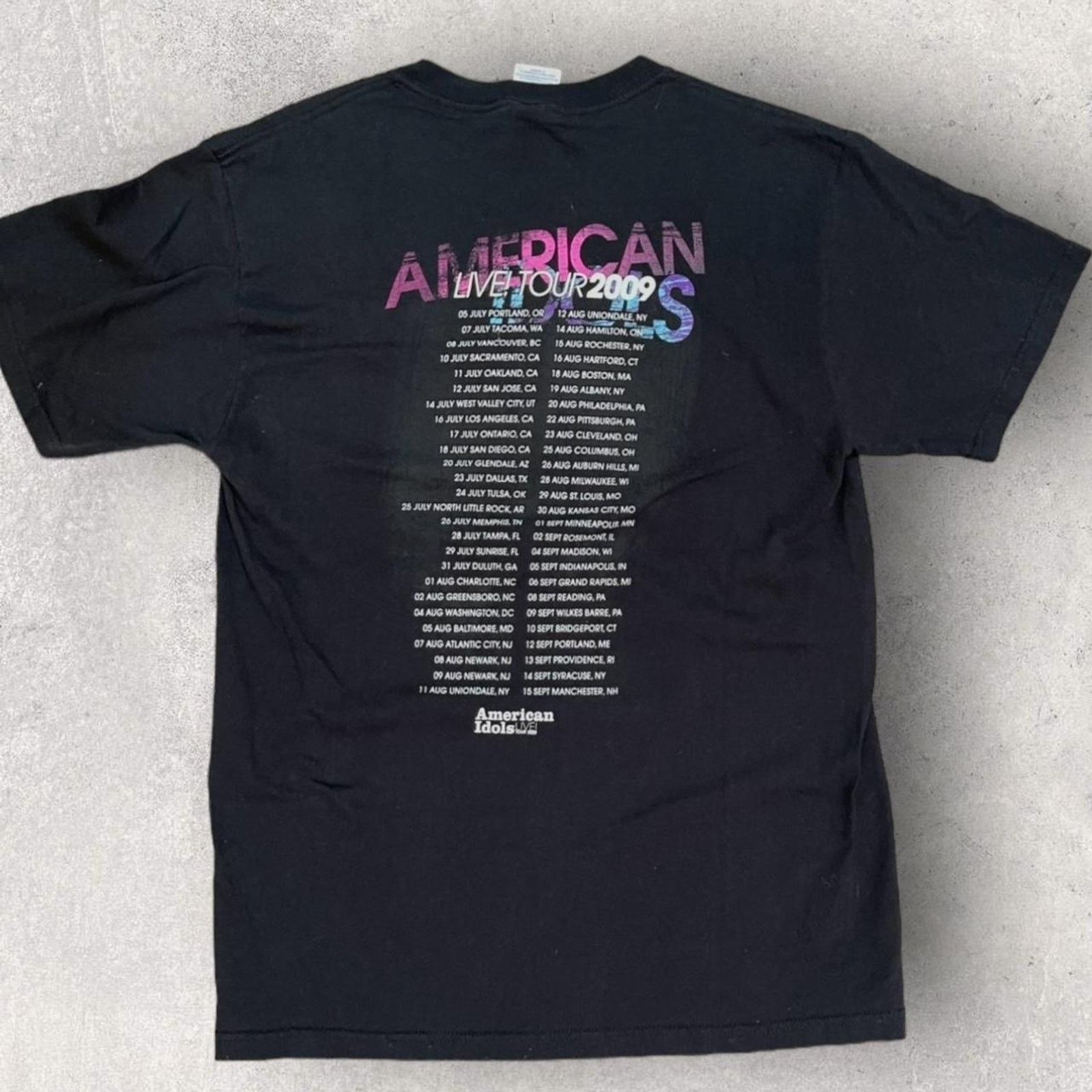 Jerzees American Idol Tour Tee Size US M / EU 48-50 / 2 - 4 Thumbnail