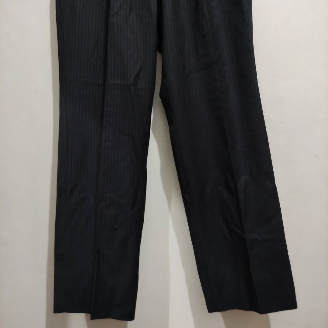 Versace Vintage Slacks Versace Wool Blend, Fine Line Motif Size US 32 / EU 48 - 11 Thumbnail