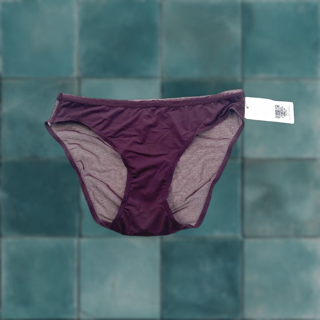 Vintage LIVELY Bikini Panties Womens Small Purple Plus Size NWT Size 28" / US 6 / IT 42 - 1 Thumbnail