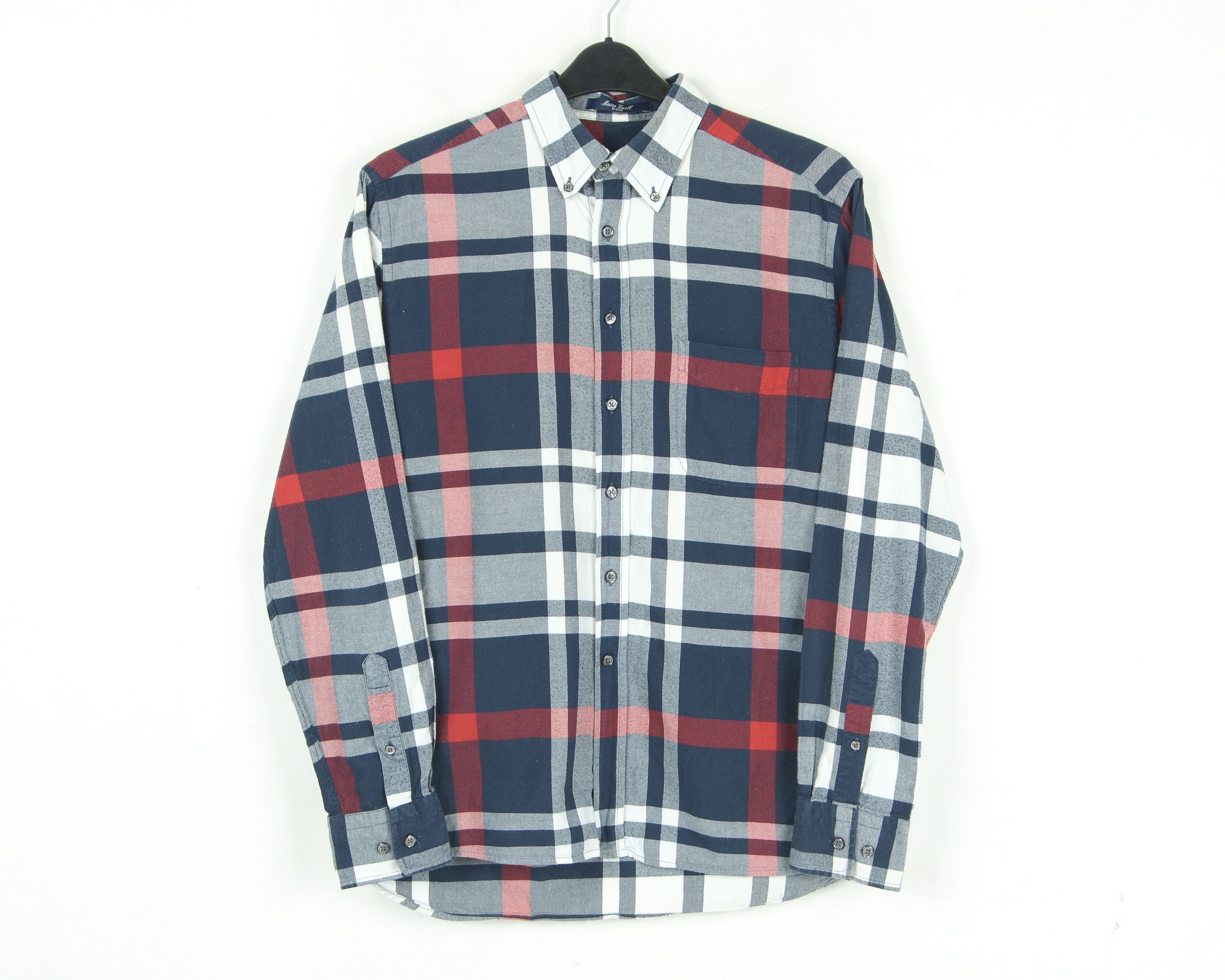 Gant Men Casual M Fit Long Sleeved Formal Shirt Checked Blue Red Size US M / EU 48-50 / 2 - 1 Thumbnail