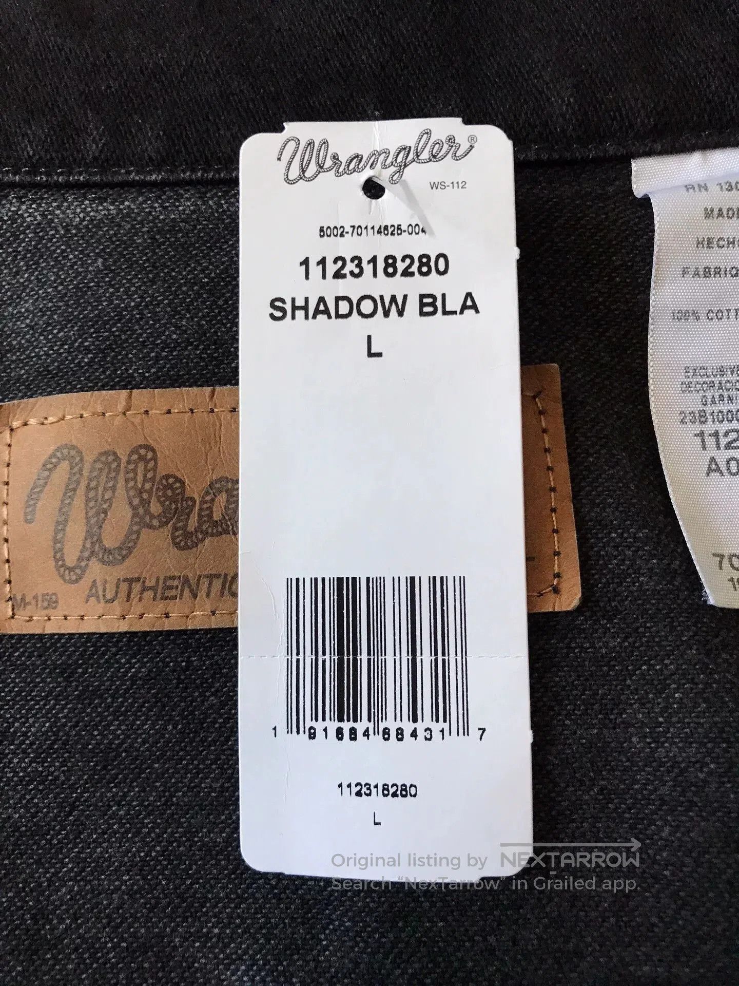 Wrangler Wrangler Western Denim Jacket. Size US L / EU 52-54 / 3 - 8 Thumbnail