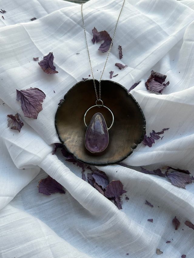Other "Lavender Veil" – Amethyst Pendant by Laura Řezaninova Size ONE SIZE - 1 Thumbnail
