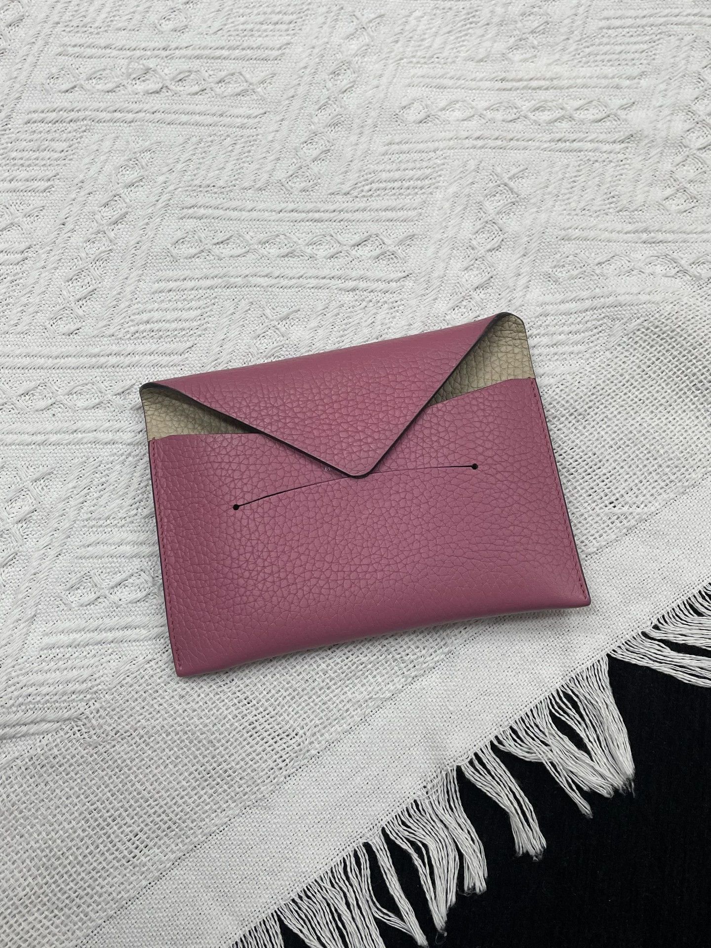 Moynat Moynat Pink Purple Card Case Size ONE SIZE - 1 Thumbnail