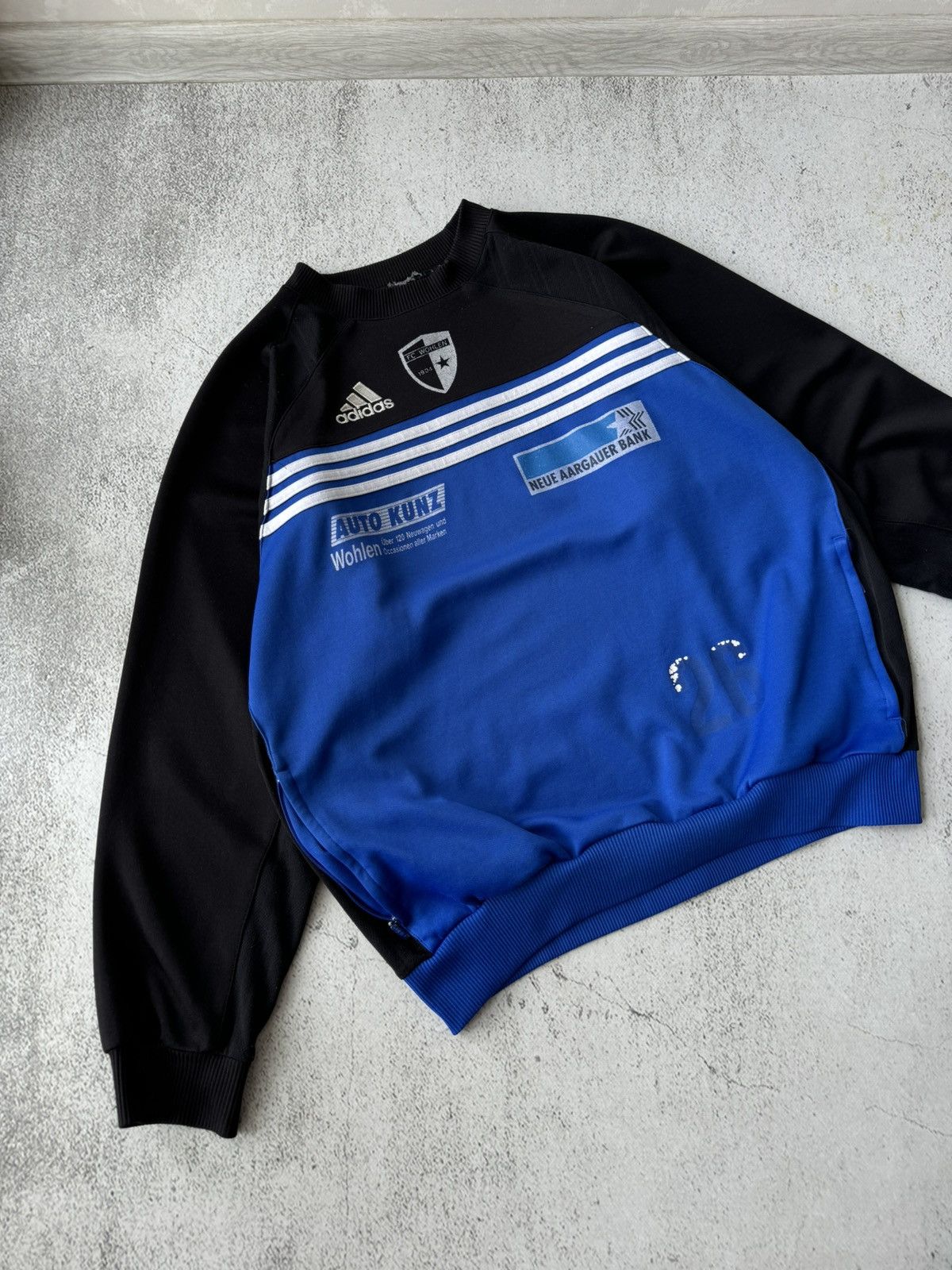 Adidas × Vintage Adidas FC Wohlen 26 Vintage Football Sport Suit Size US L / EU 52-54 / 3 - 5 Thumbnail