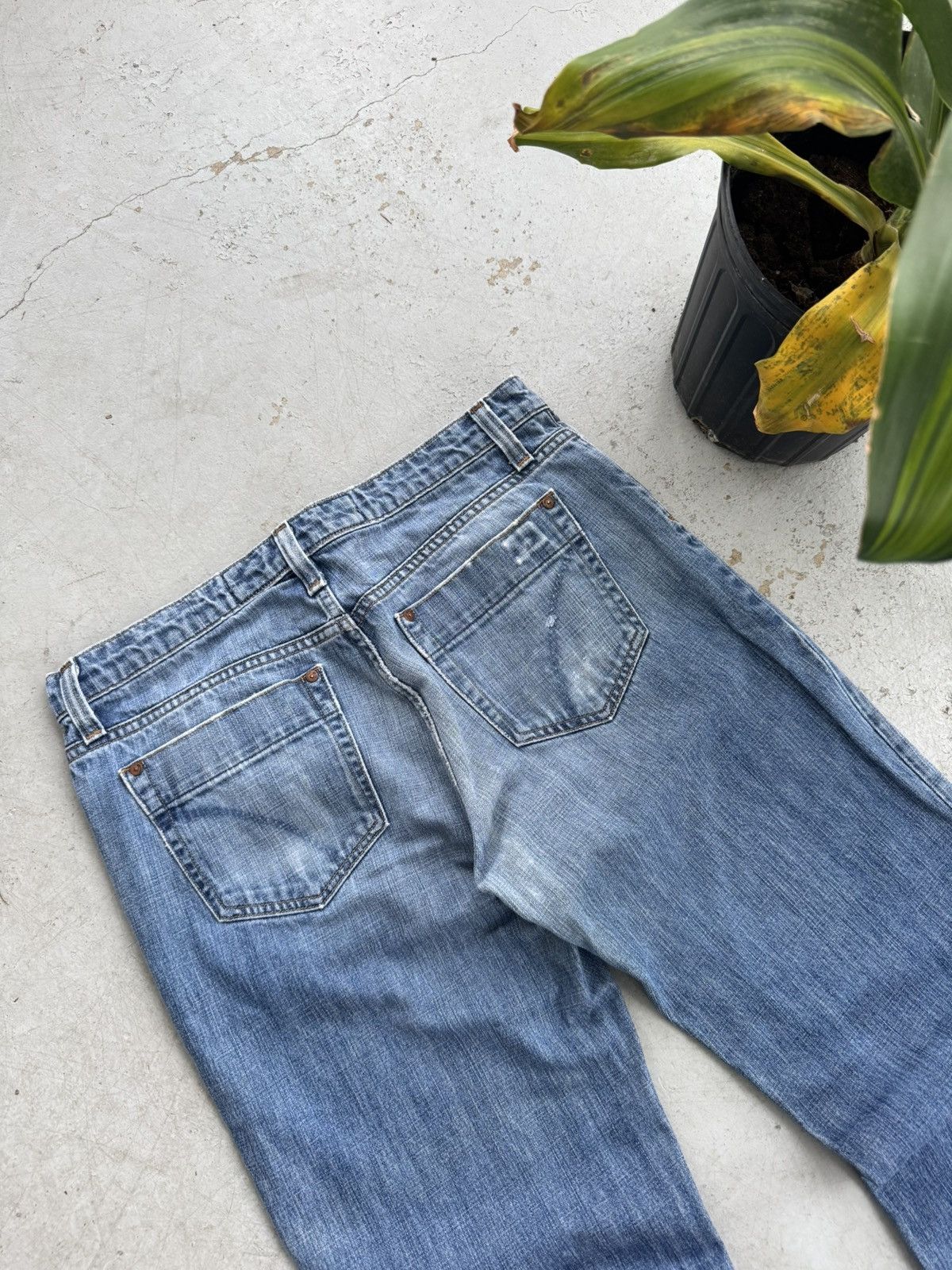 Joe's × Vintage Vintage Joe’s Faded Baggy Essential Denim Jeans Size US 36 / EU 52 - 3 Thumbnail