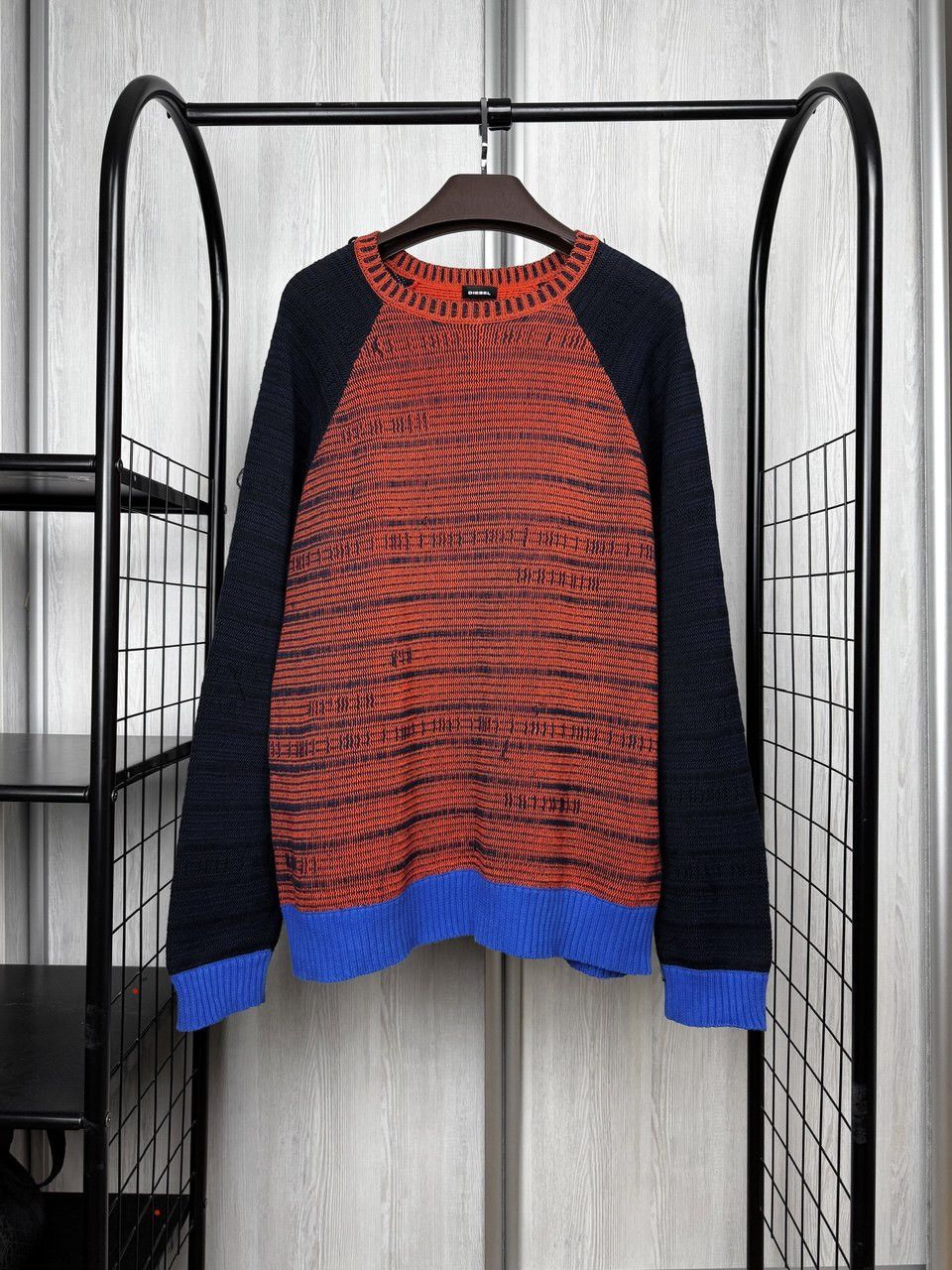 Diesel Diesel vintage avant garde opium k-jacky pullover sweater XL Size US XL / EU 56 / 4 - 1 Thumbnail