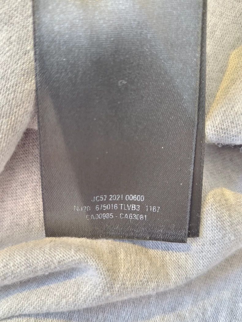 Balenciaga Balenciaga Embroidered short-sleeved T-shirt with inverted Size US XS / EU 42 / 0 - 7 Thumbnail