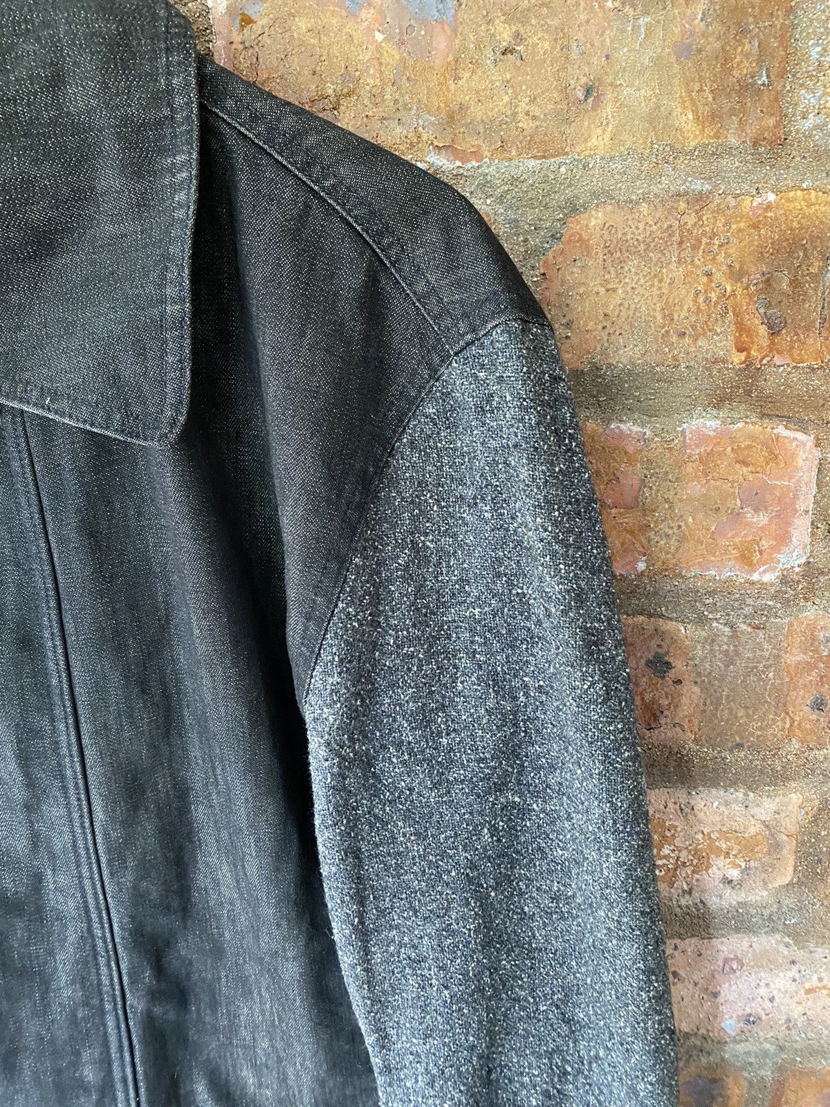 Vivienne Westwood 🔥🔥1990s Hybrid denim wool Jacket Size US L / EU 52-54 / 3 - 5 Thumbnail