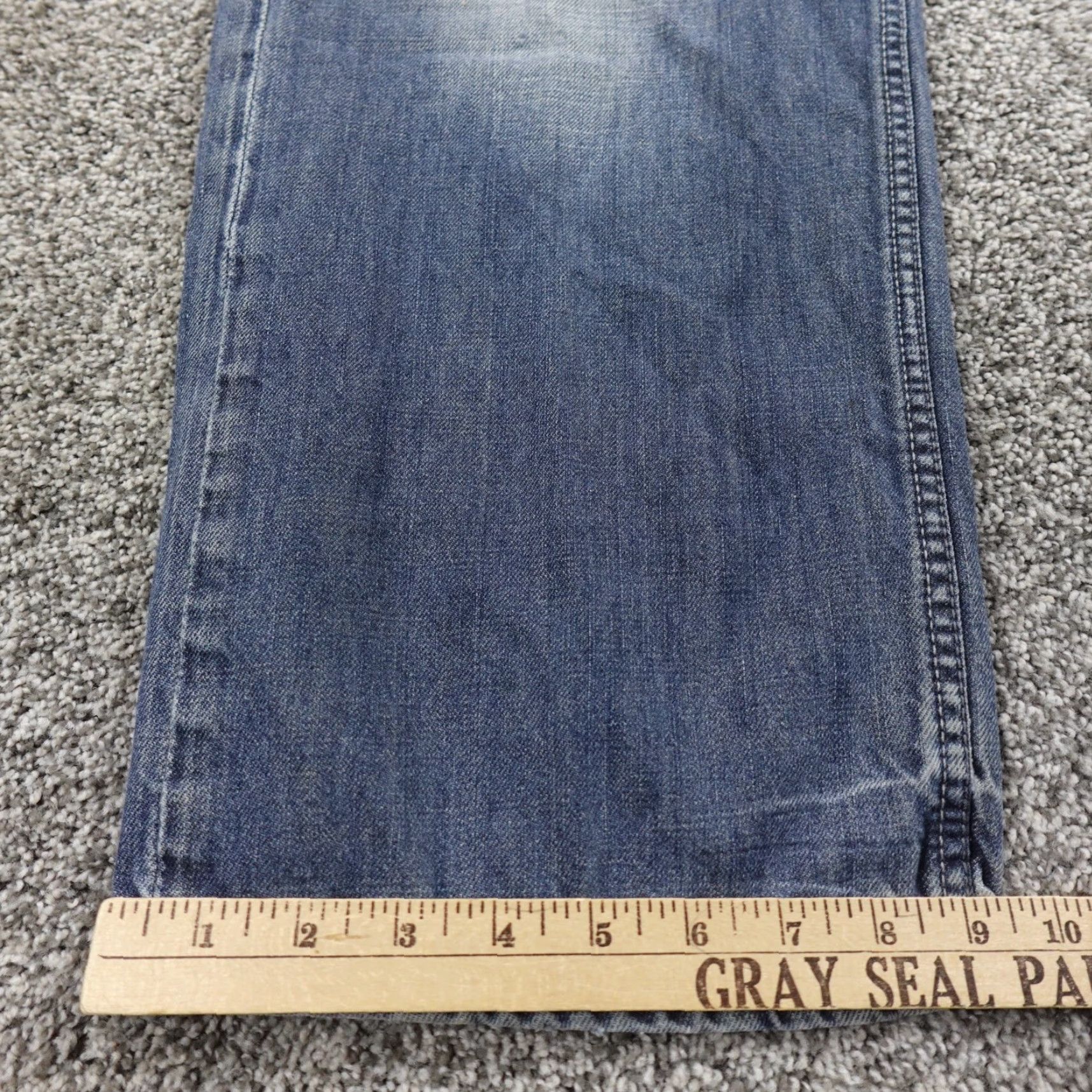 Ecko Unltd. Ecko Unltd. Jeans Mens 36X32 Dark Blue Denim Wide-Leg Baggy VTG Y2K 90s Grunge Skate Hip Hop Retro 5-Pocket Relaxed Jeans Mens Size US 36 / EU 52 - 2 Thumbnail