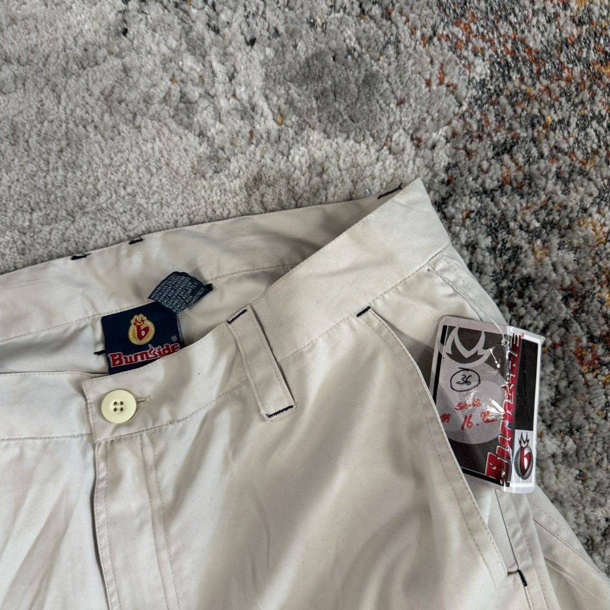 Burnside × Tripp NYC × Vintage Vintage Y2K burnside raver cargo shorts JNCO KIKWEAR style Size US 36 / EU 52 - 4 Thumbnail