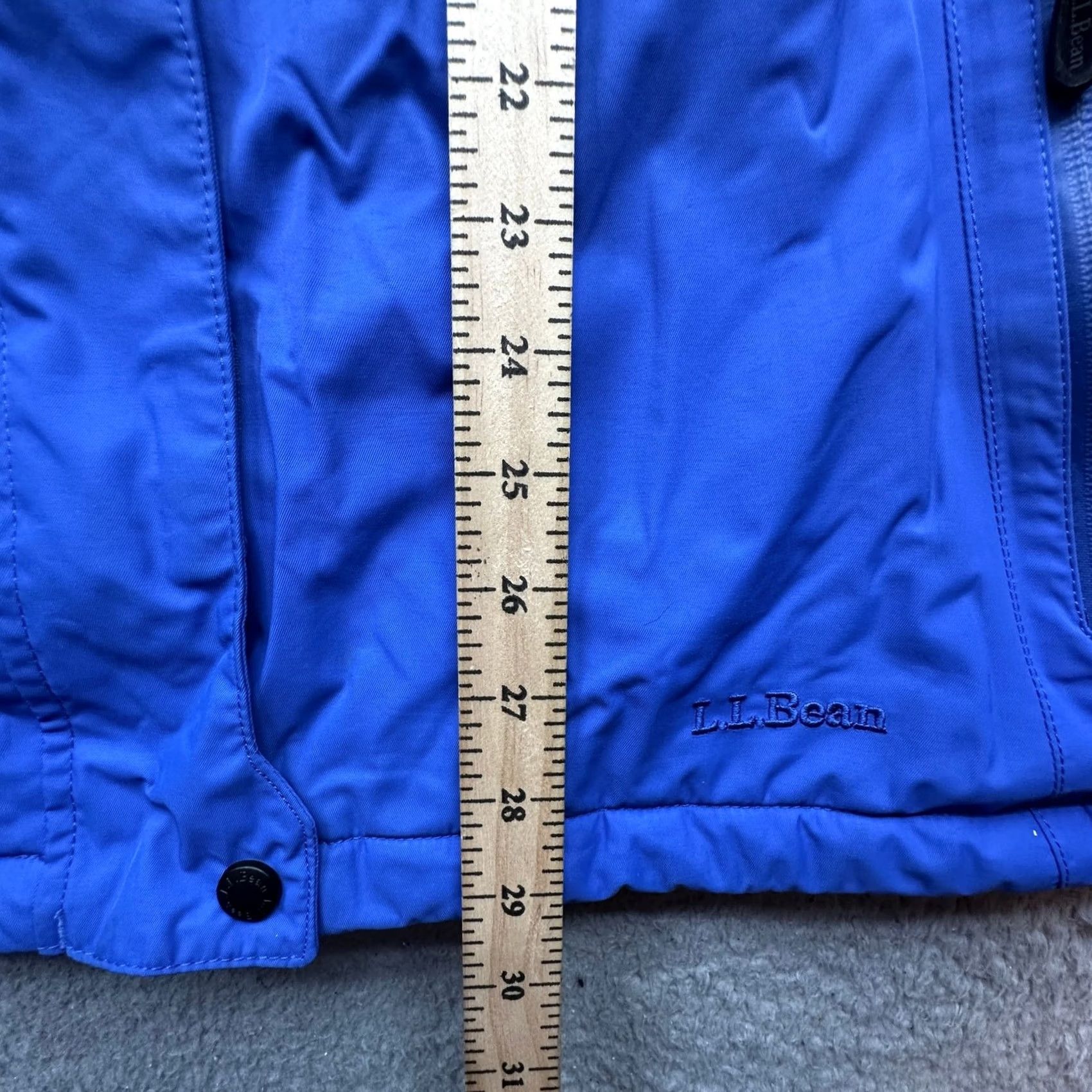 Vintage L.L. Bean Parka Jacket Women Large Blue Purple Nylon Hooded Insulated Zip Long Sleeve Parka Winter Casual Outdoor Size L / US 10 / IT 46 - 4 Thumbnail