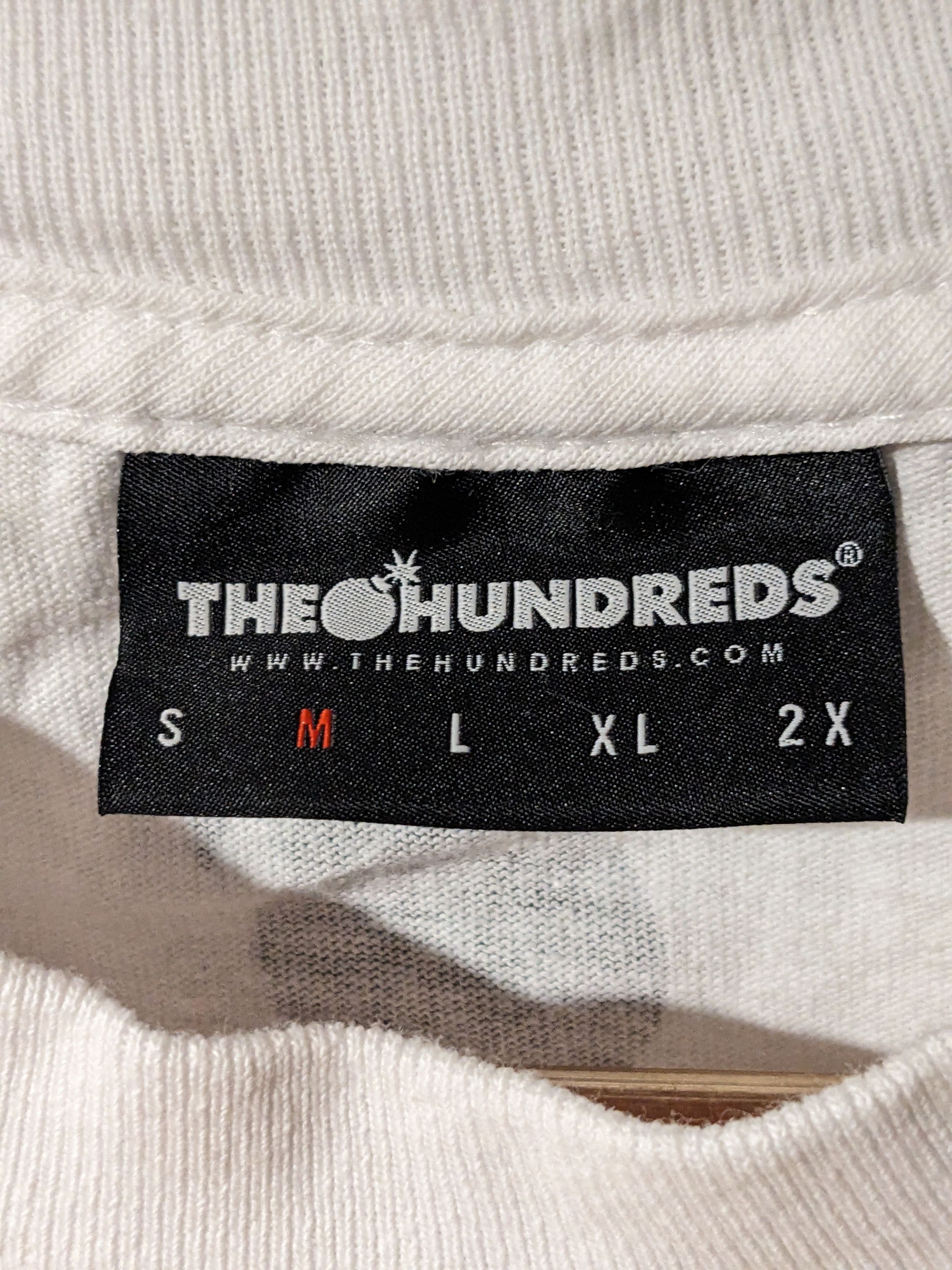 The Hundreds × Vintage Vintage Y2K The Hundreds Spell Out Logo White Medium T-Shirt Size US M / EU 48-50 / 2 - 3 Thumbnail