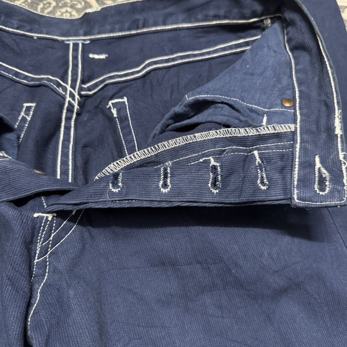 Full Count & Co. Pique Denim Indigo Jeans By Standard Style Shop Fujimoto Size US 30 / EU 46 - 24 Thumbnail