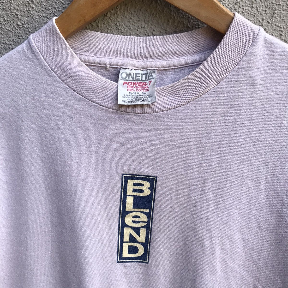 Think Skateboards Vintage 90s BLEND skateboard tee usa Size US M / EU 48-50 / 2 - 3 Thumbnail