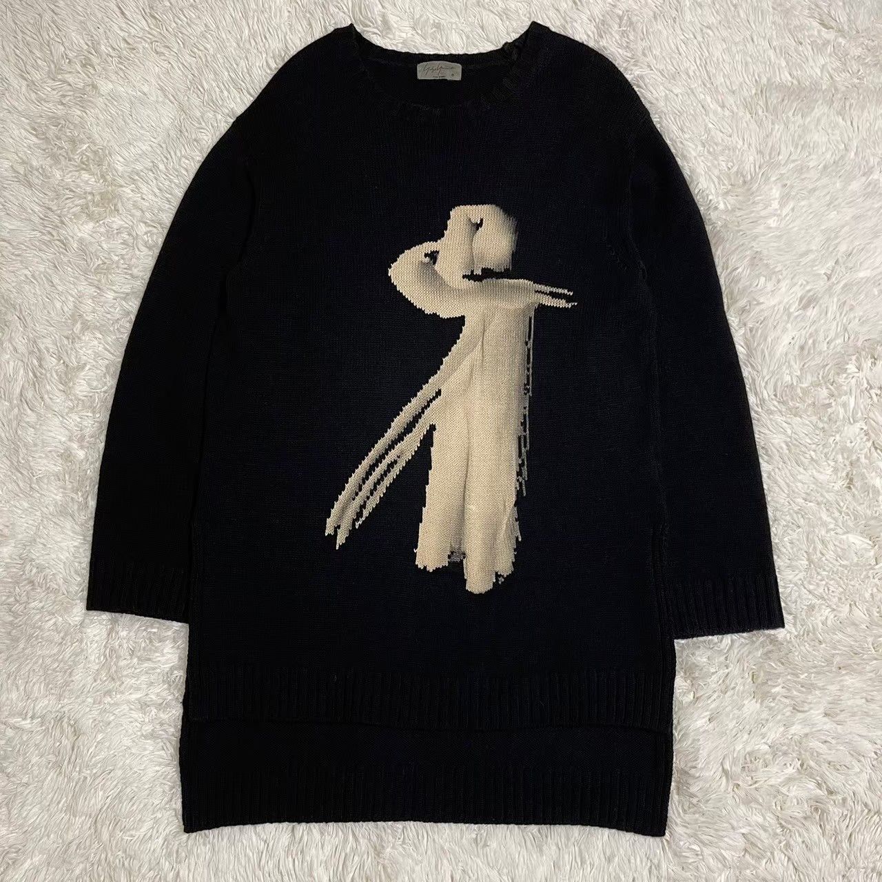 Yohji Yamamoto POUR HOMME 18aw knit HV-K03-884 Size US L / EU 52-54 / 3 - 1 Thumbnail