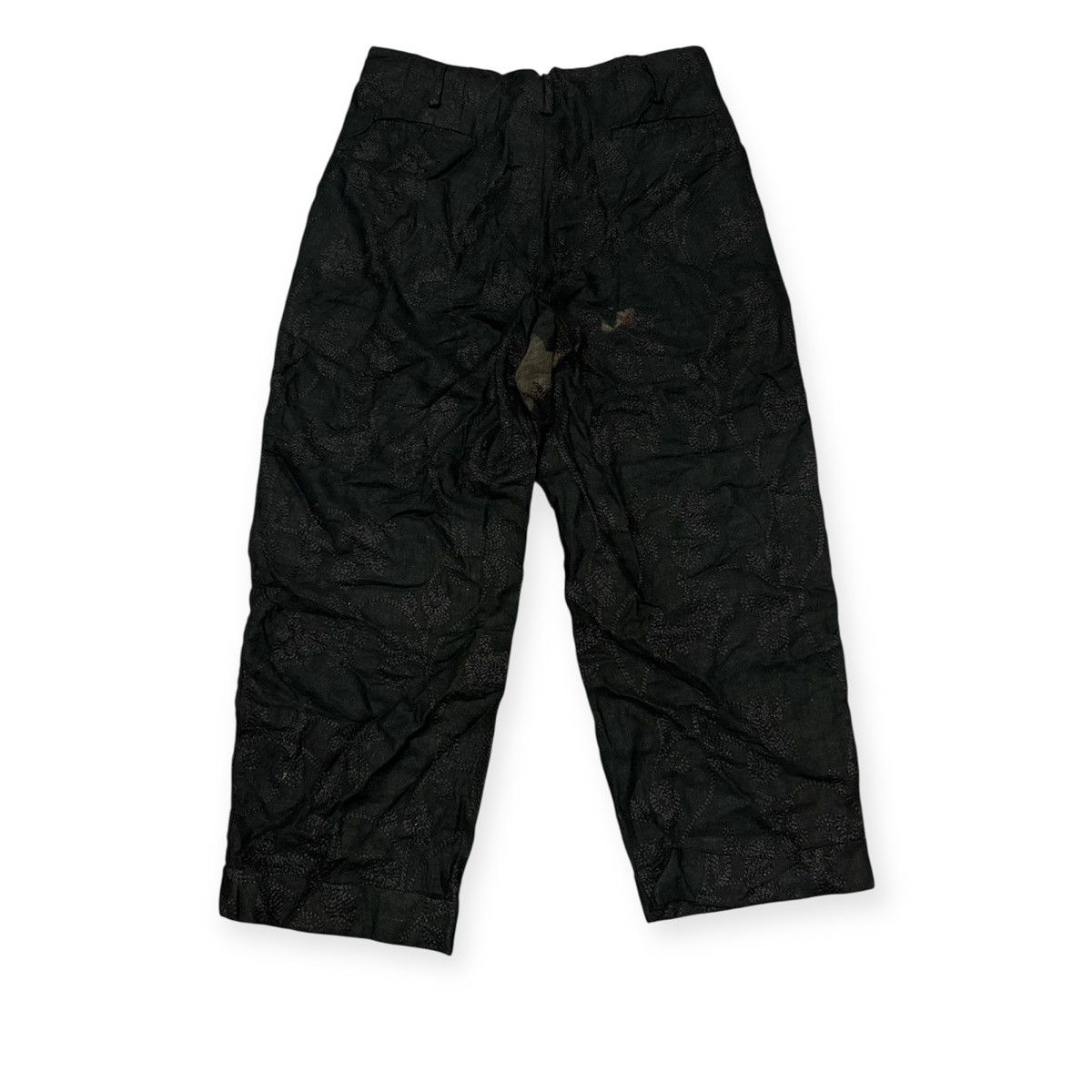 Designer HAUS OF PBK LINEN EMBROIDERY TROUSER Size US 31 - 7 Thumbnail