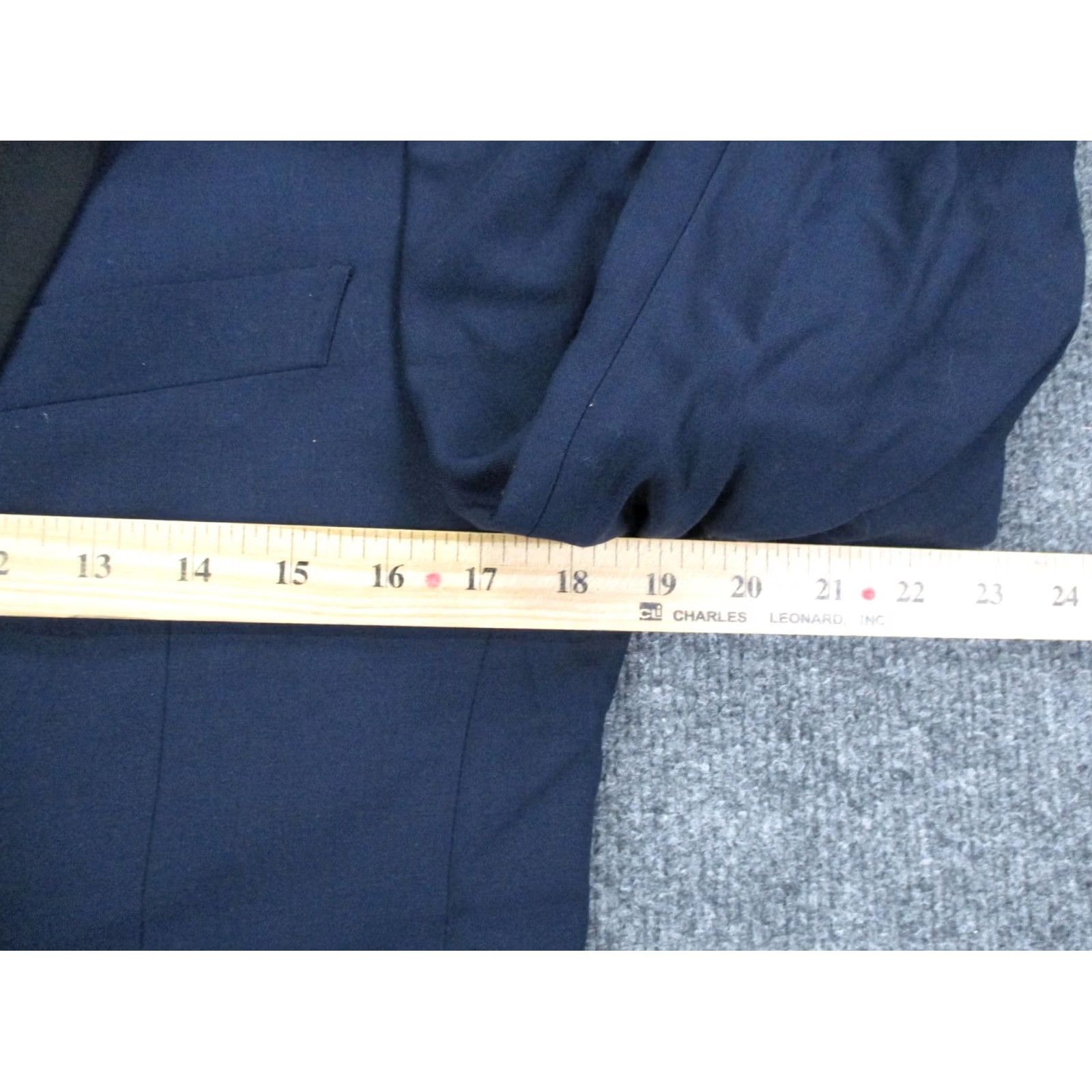 Todd Snyder Todd Snyder Blazer Mens 38S Navy Blue Sutton Fit Sports Coat USA Made Jacket Size 38R - 5 Thumbnail
