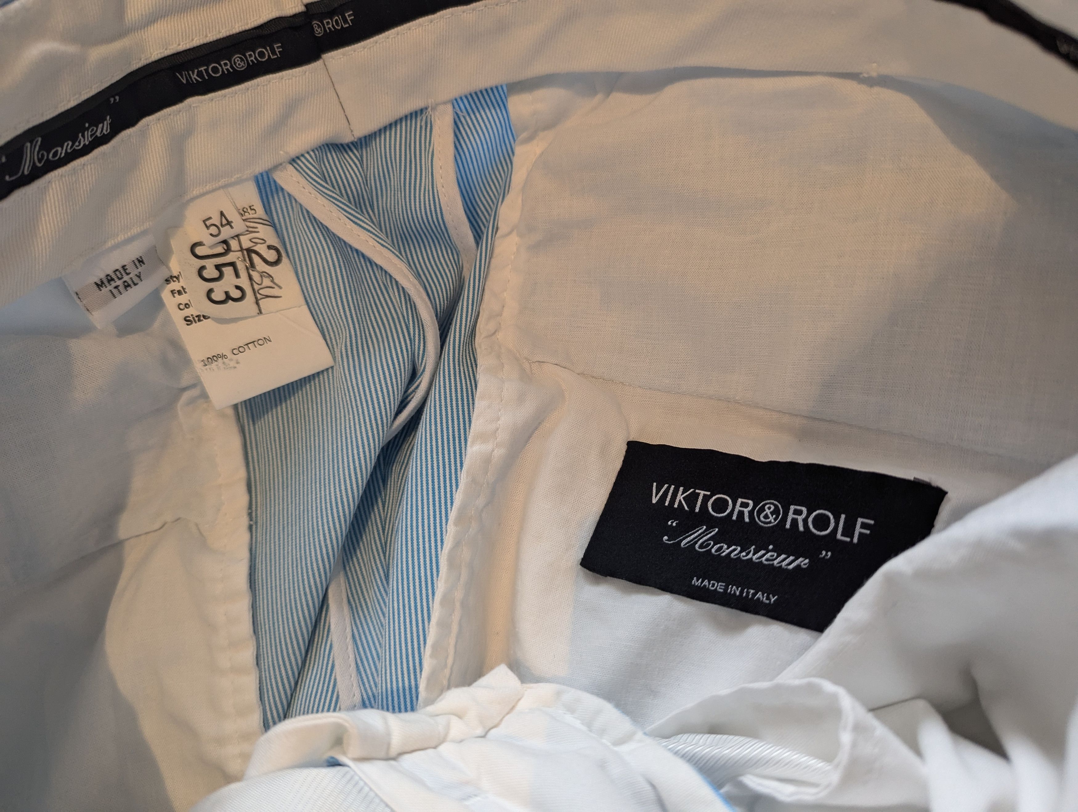 Viktor & Rolf Viktor& Rolf monsieur Size US 34 / EU 50 - 4 Thumbnail