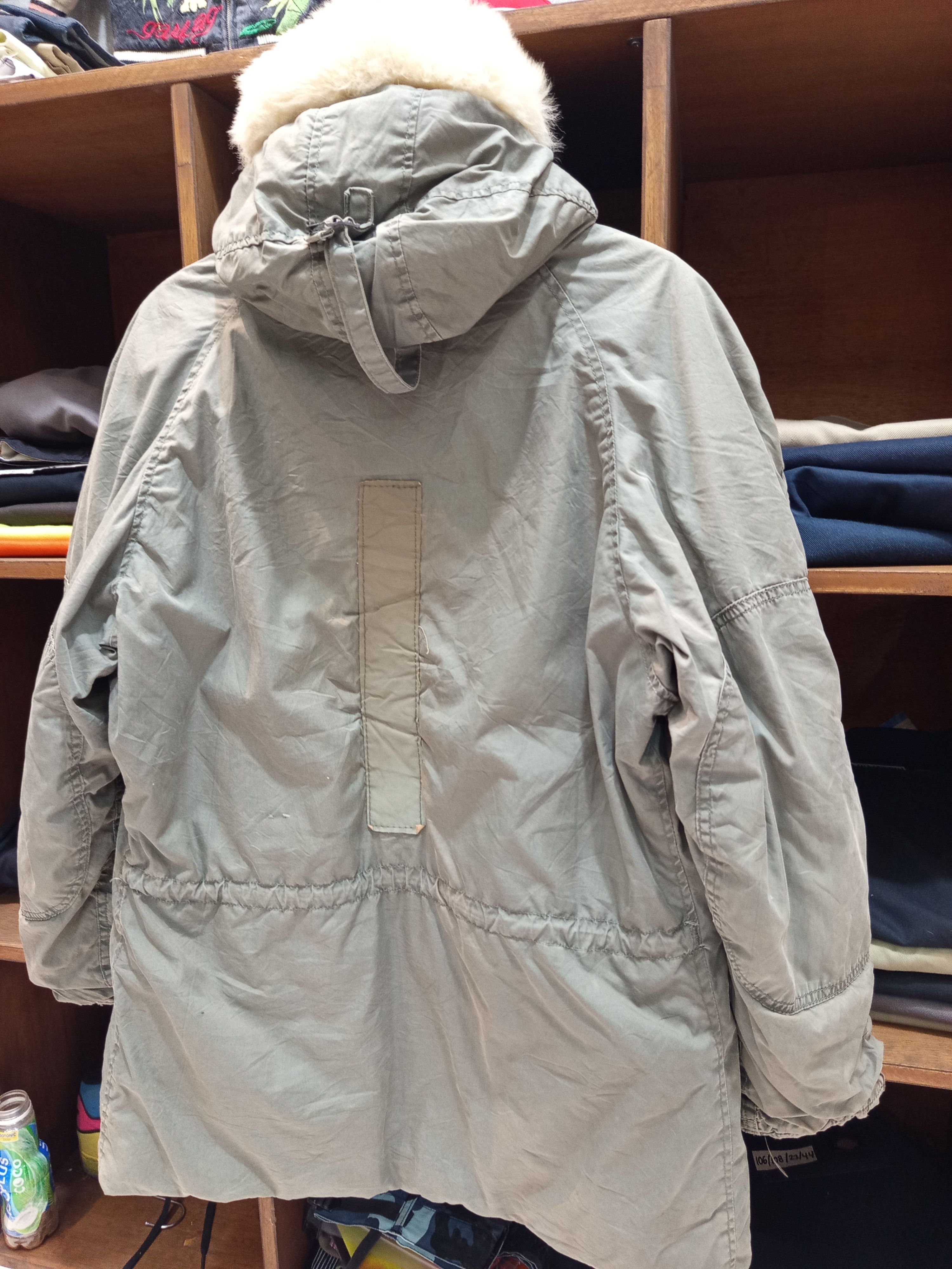 Vintage 1960s US Air Force USAF Tag Officer Vietnam War Era Parka Size US L / EU 52-54 / 3 - 10 Thumbnail