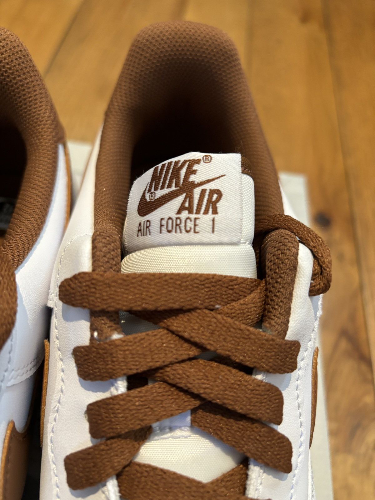 Nike Nike Air Force 1 Pecan Brown Size US 12 / EU 45 - 5 Thumbnail
