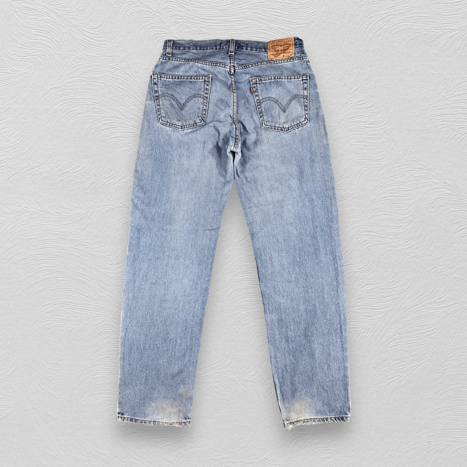Levi's Vintage Levi's 550 Jeans Relaxed Fit Denim KJ1045 Size US 35 - 2 Thumbnail